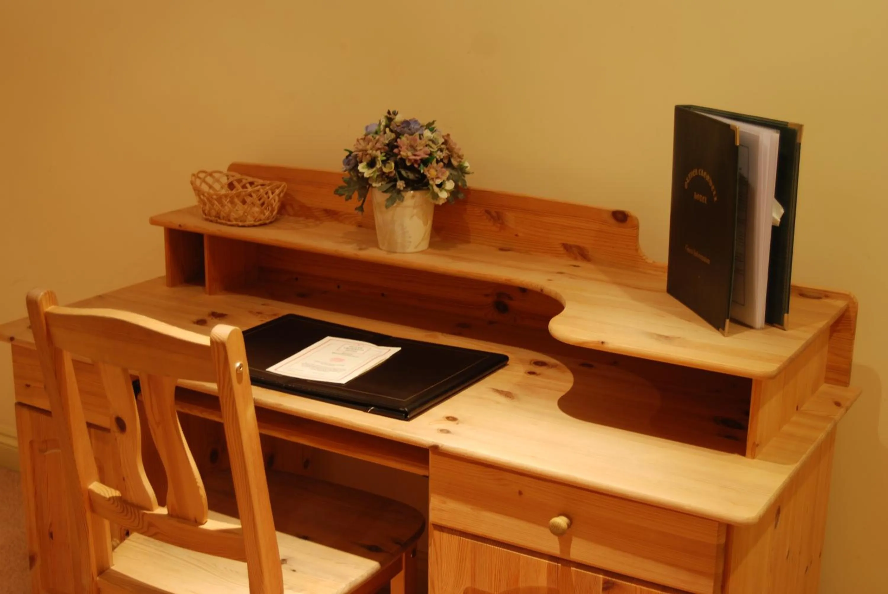 Decorative detail in Oliver Cromwell Hotel