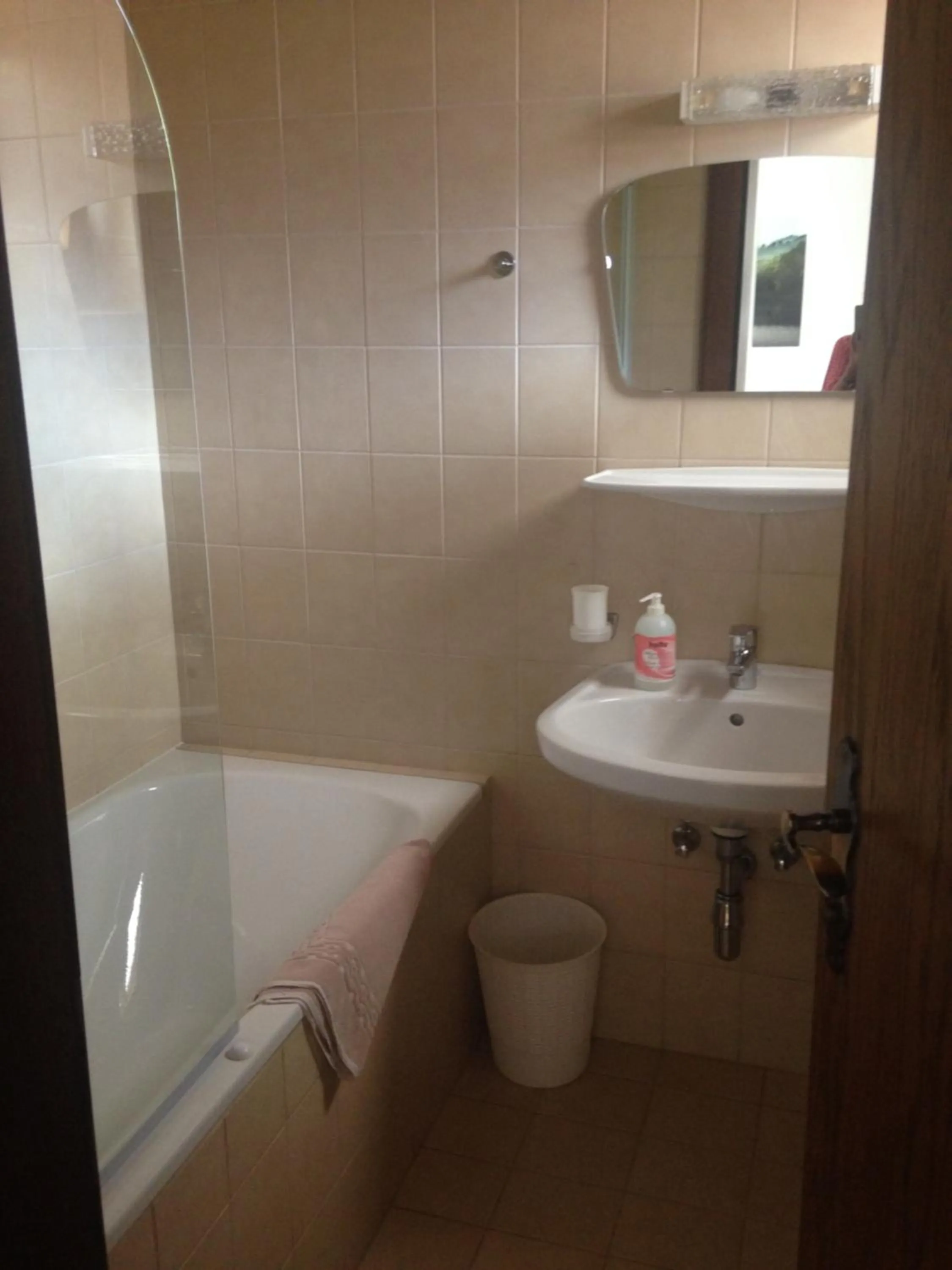 Bathroom in Landhaus Engadin