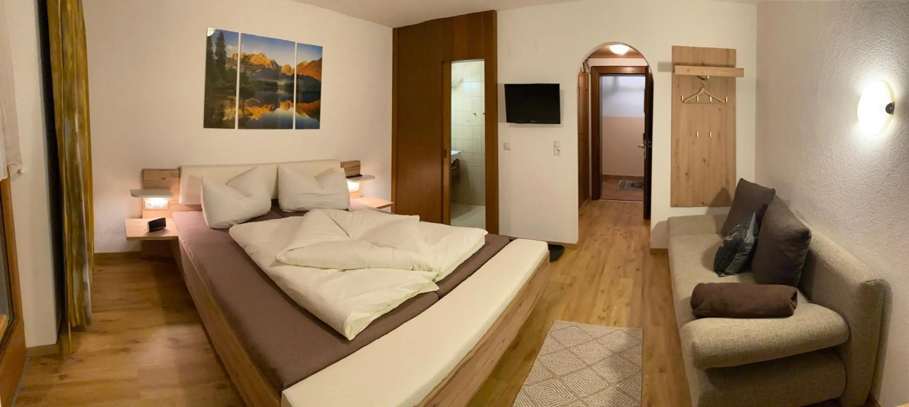 Bed in Landhaus Engadin