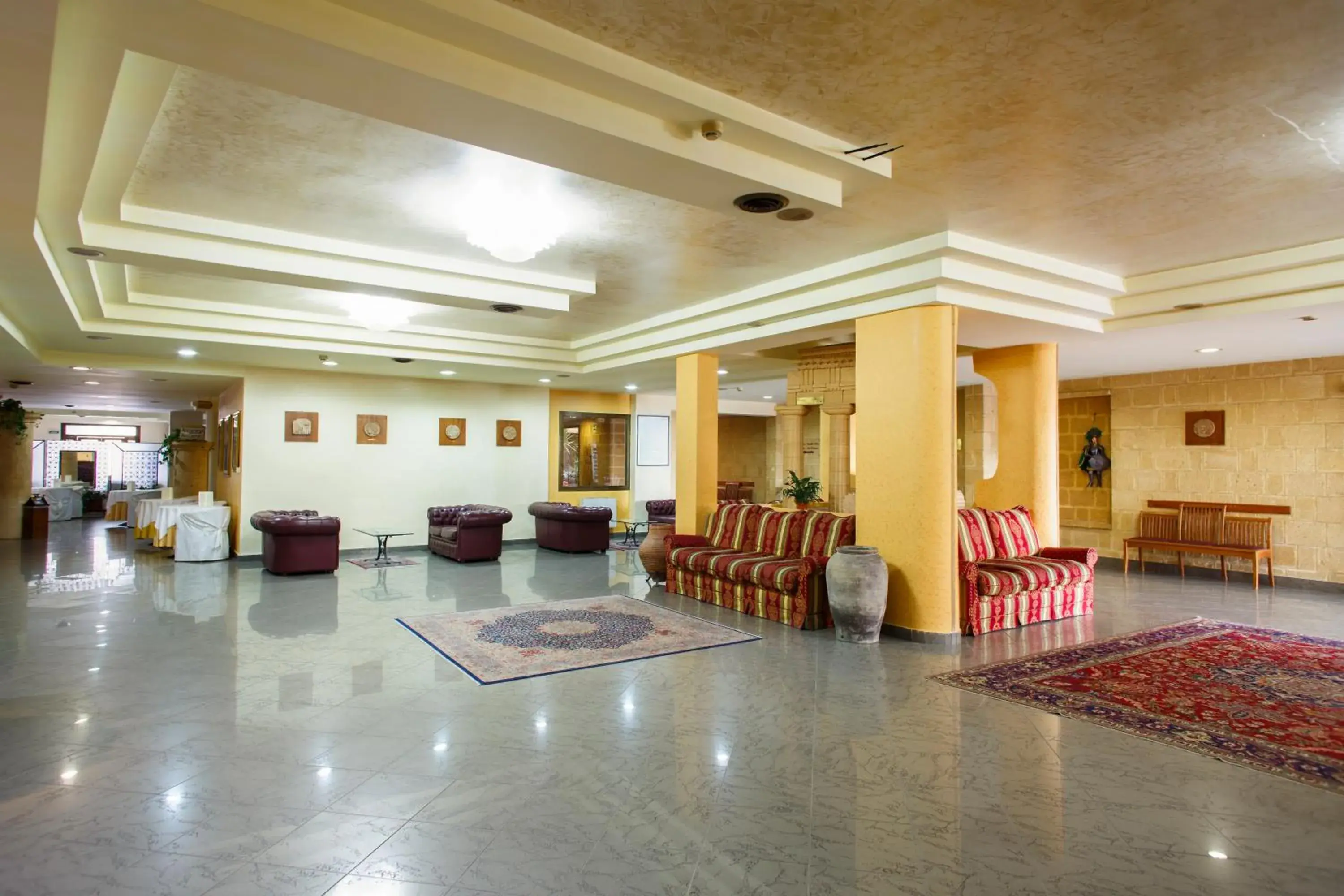 Seating area in Grand Hotel Mosè