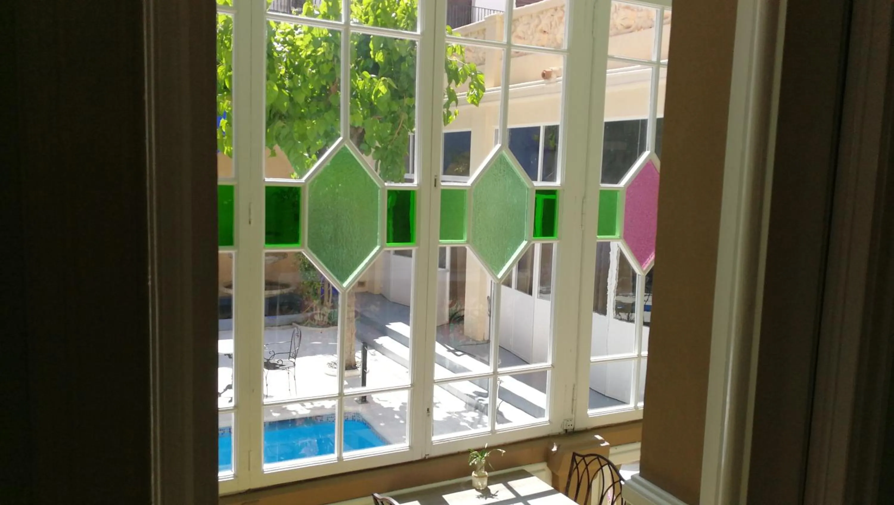 Decorative detail in Hotel El Xalet