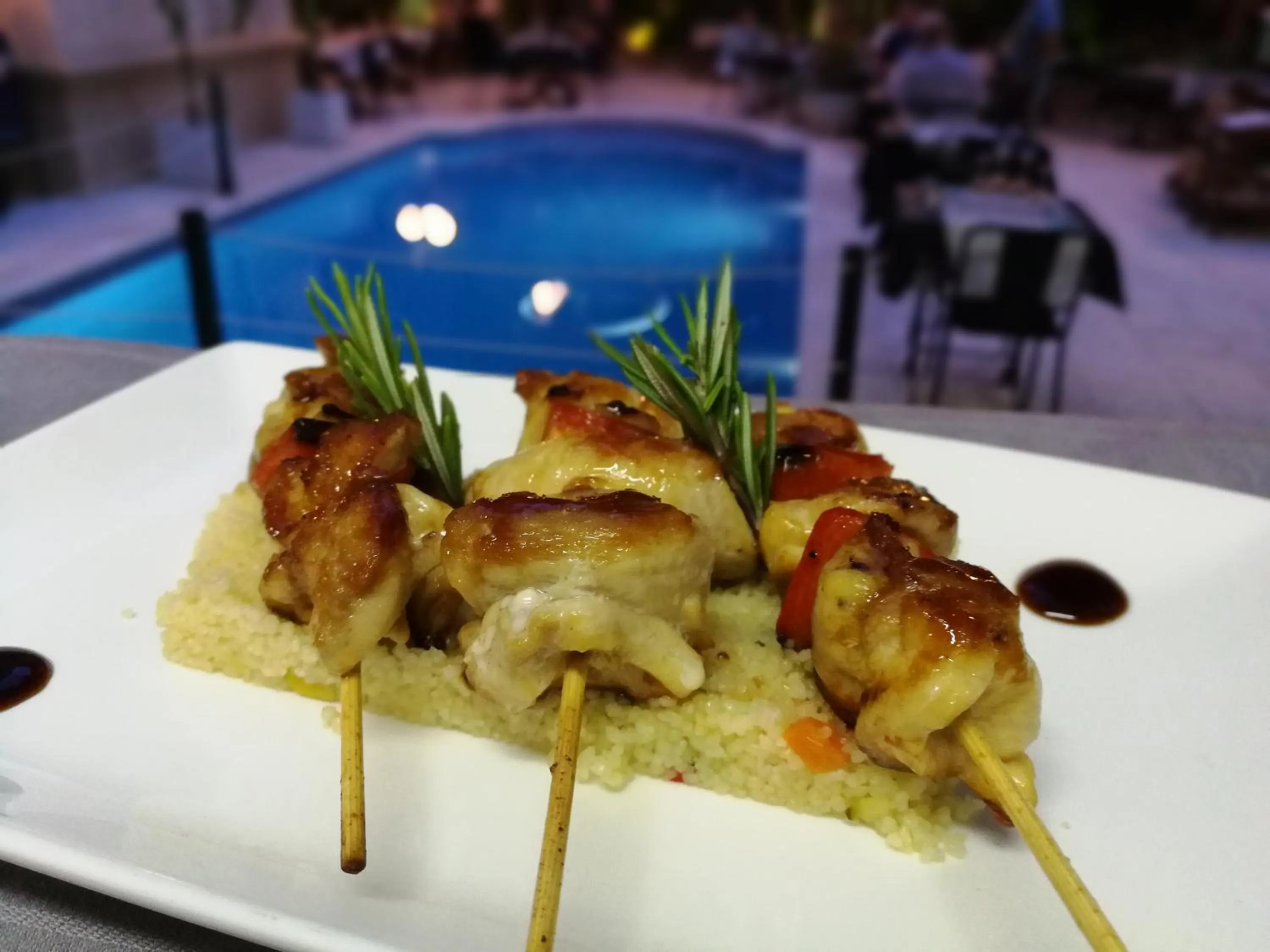 Food and drinks in Hotel El Xalet