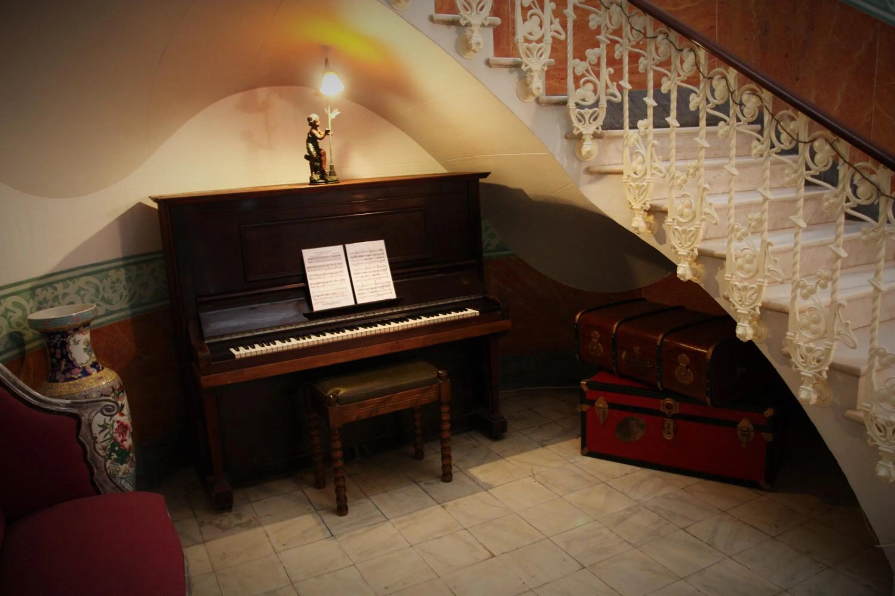 Lobby or reception in Hotel El Xalet