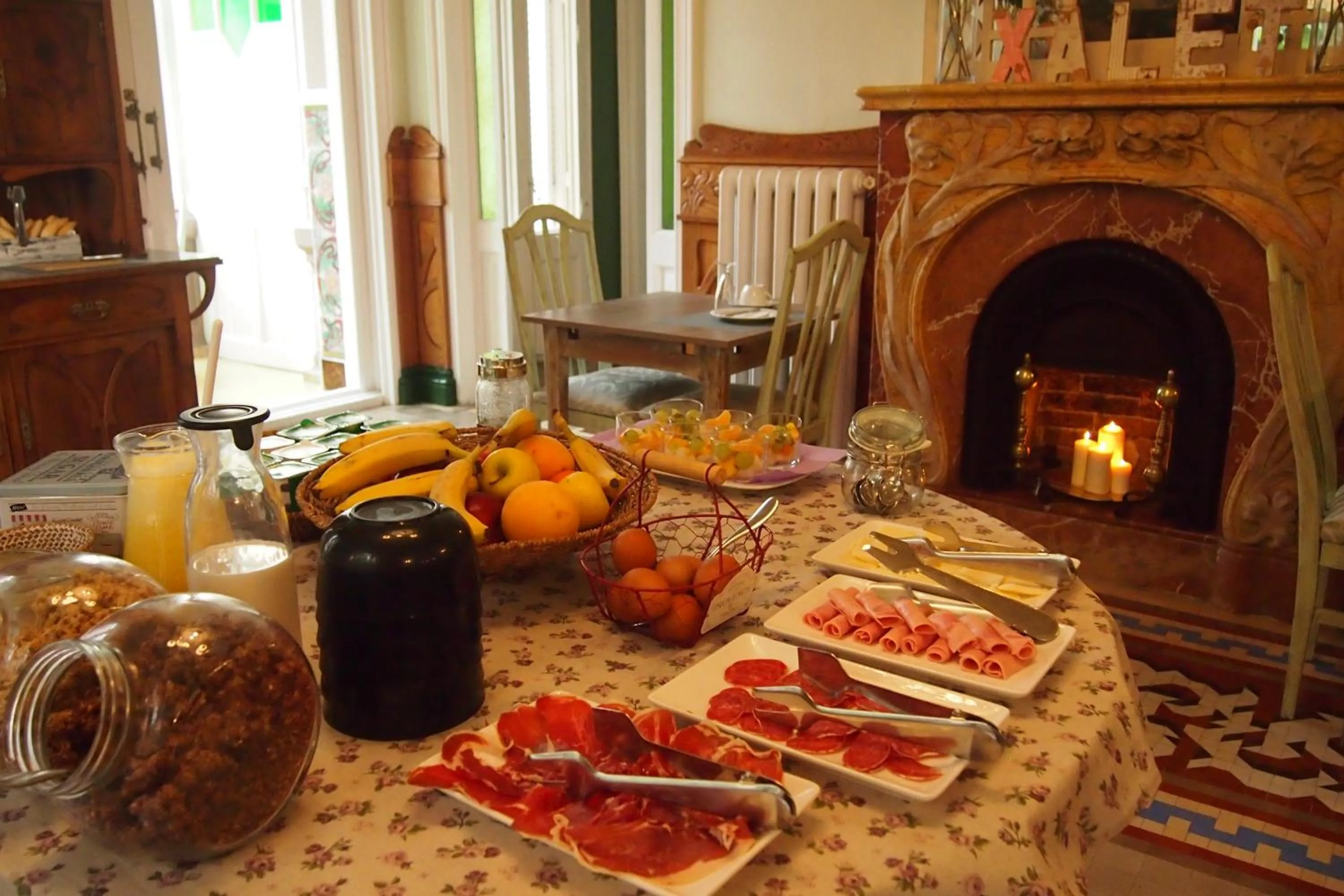 Food and drinks in Hotel El Xalet