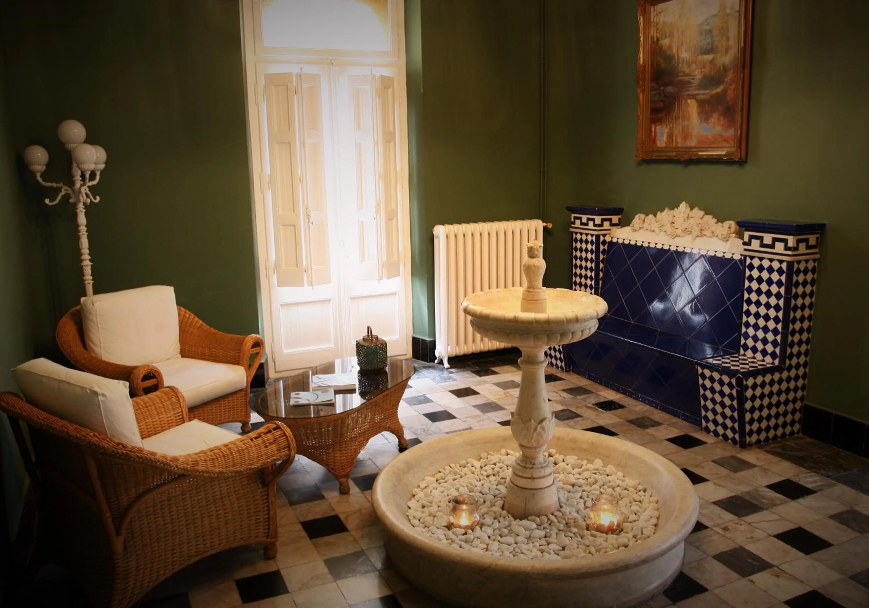 Lobby or reception in Hotel El Xalet