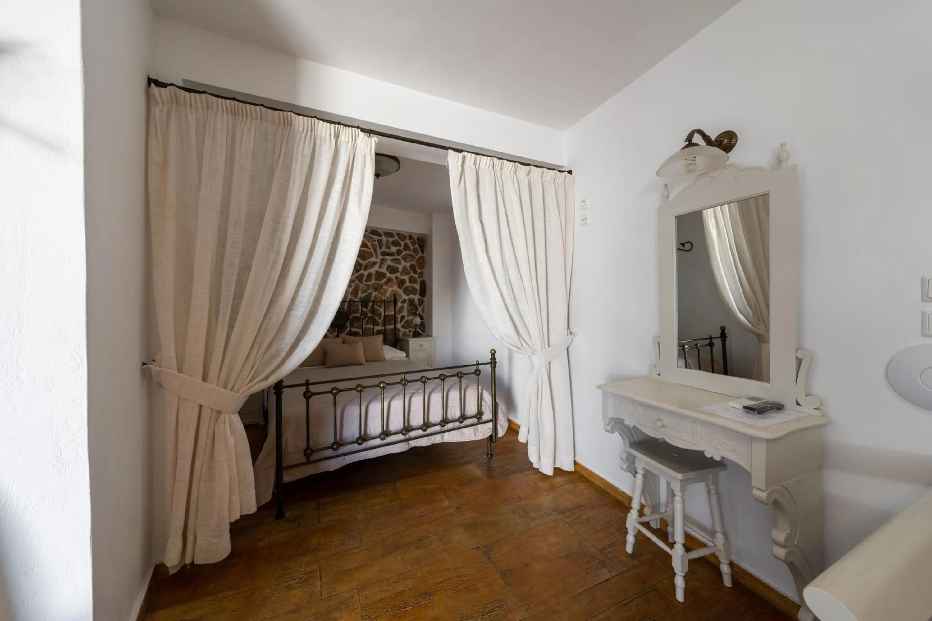 Bed in Smaro Studios