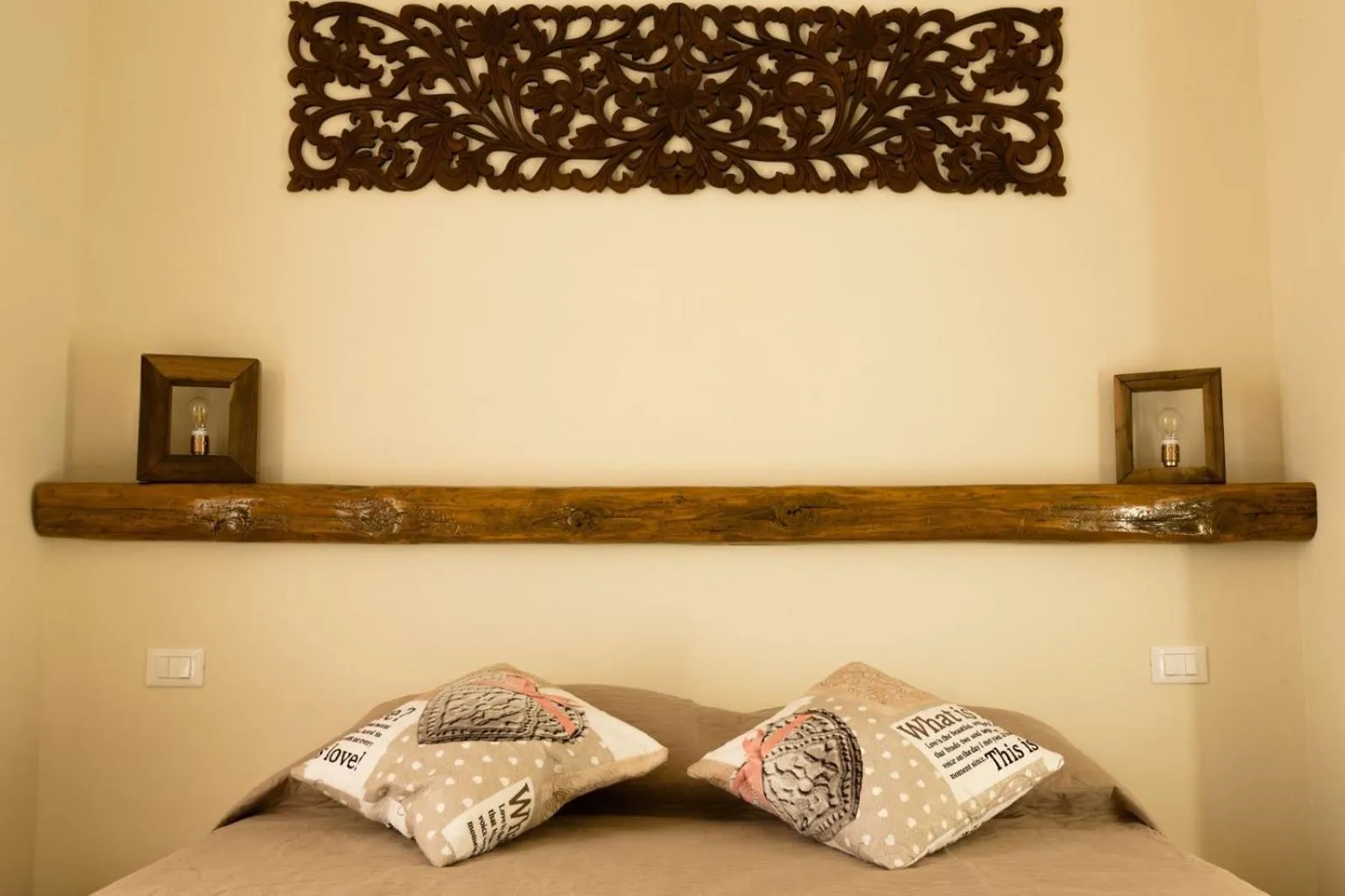 Bed in La corte dei tre