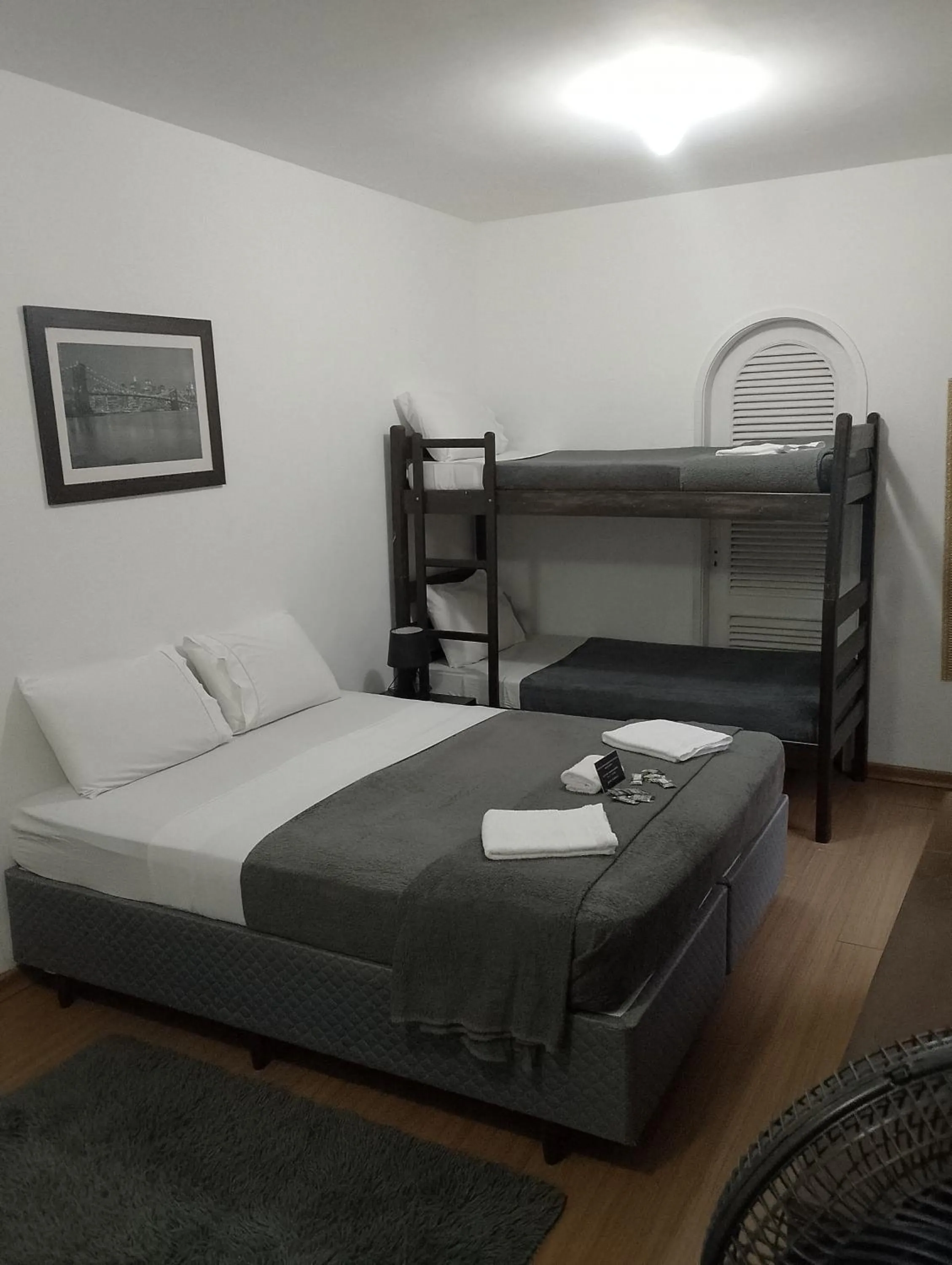 Bed in Pousada Casa Recanto da Serra