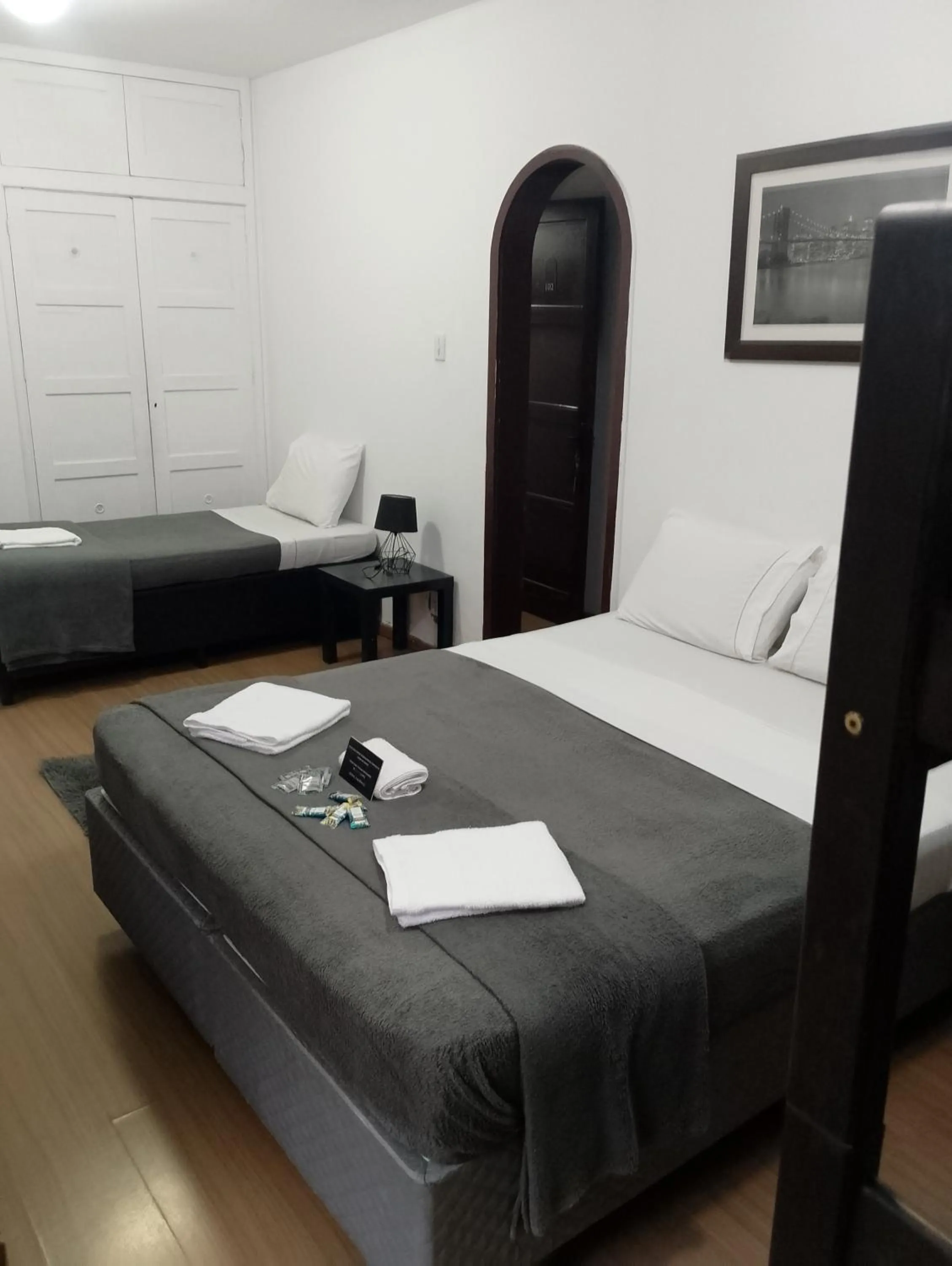 Bed in Pousada Casa Recanto da Serra