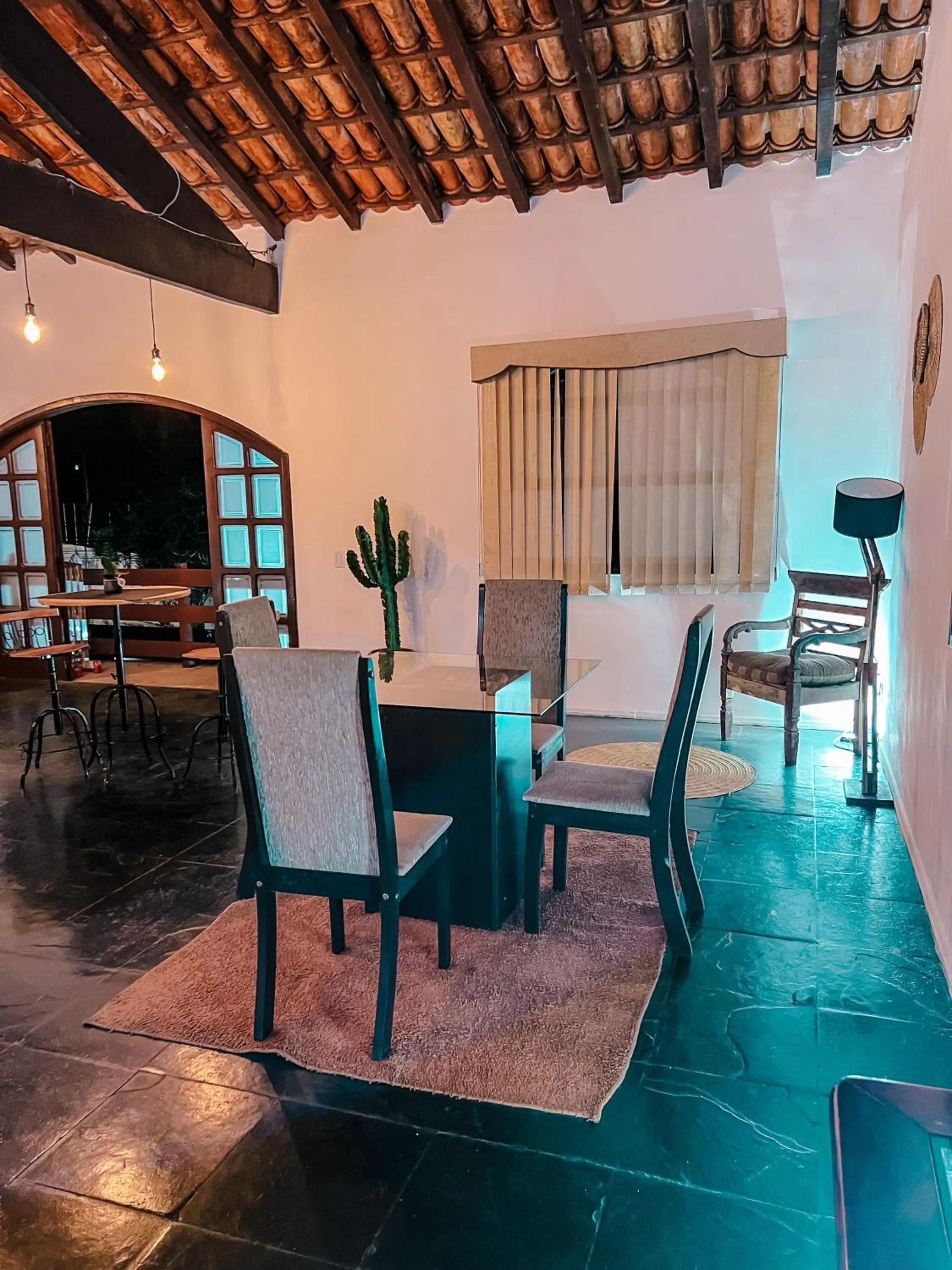 Seating area in Pousada Casa Recanto da Serra