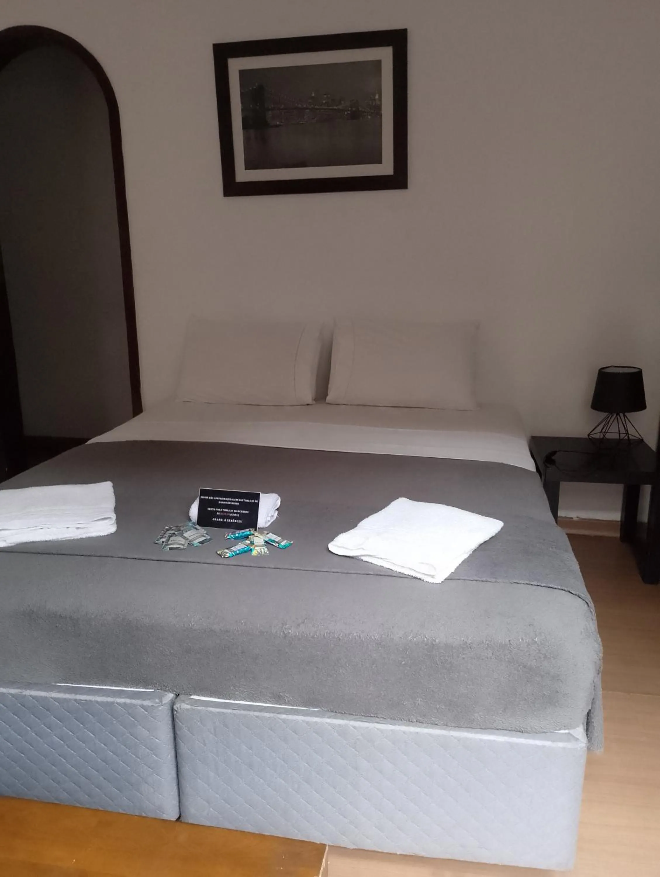 Bed in Pousada Casa Recanto da Serra
