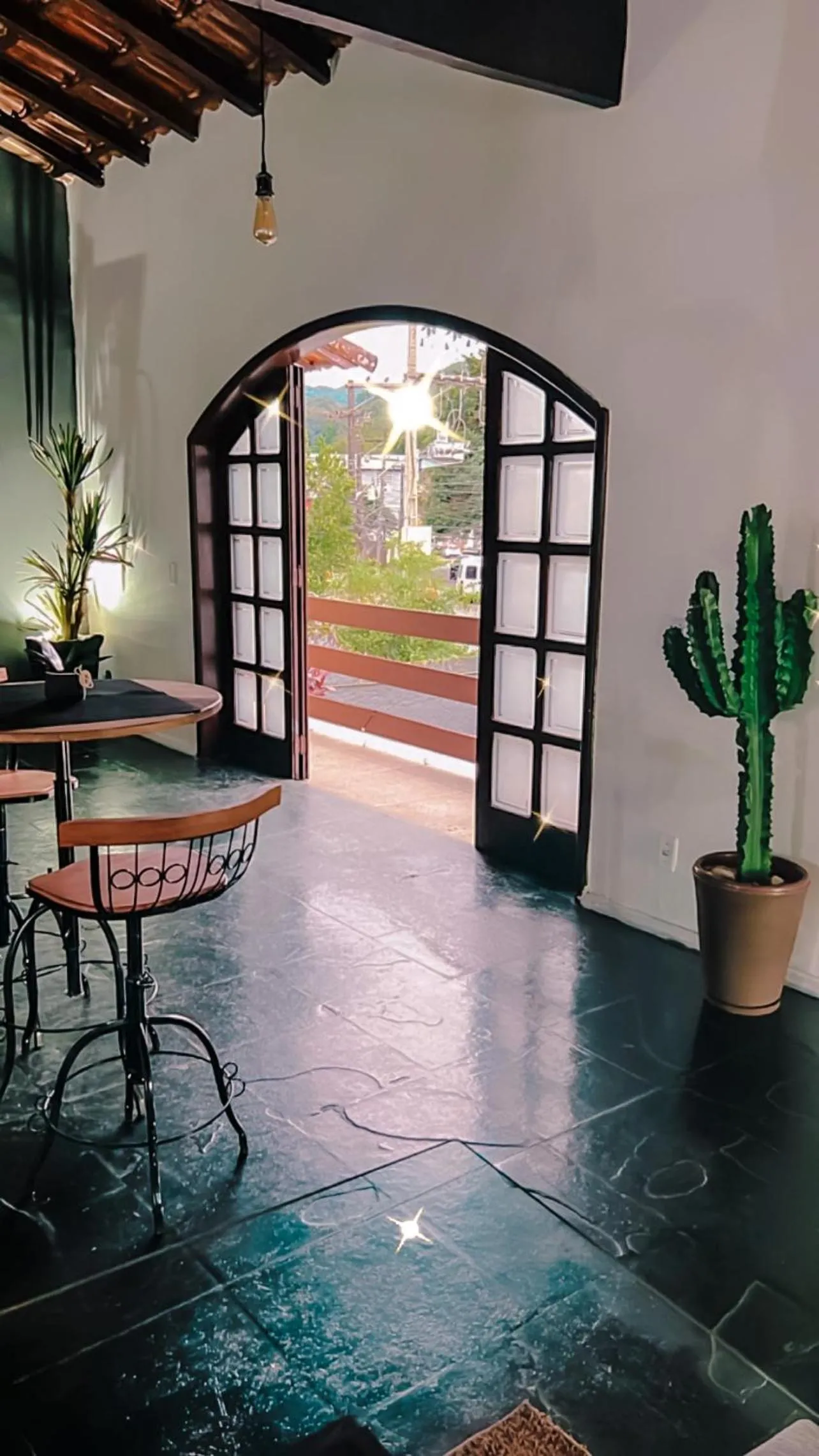 Living room in Pousada Casa Recanto da Serra