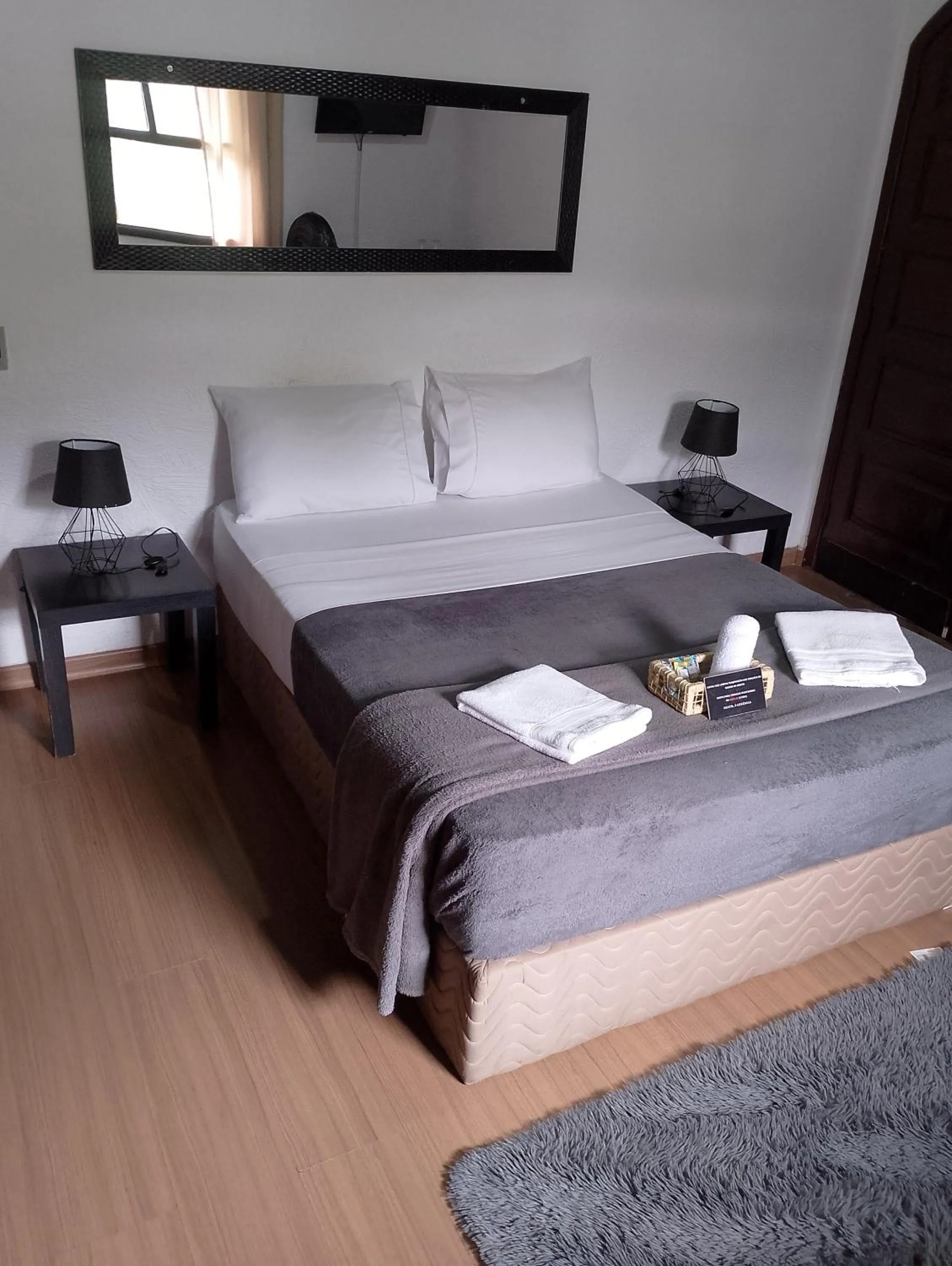 Bed in Pousada Casa Recanto da Serra