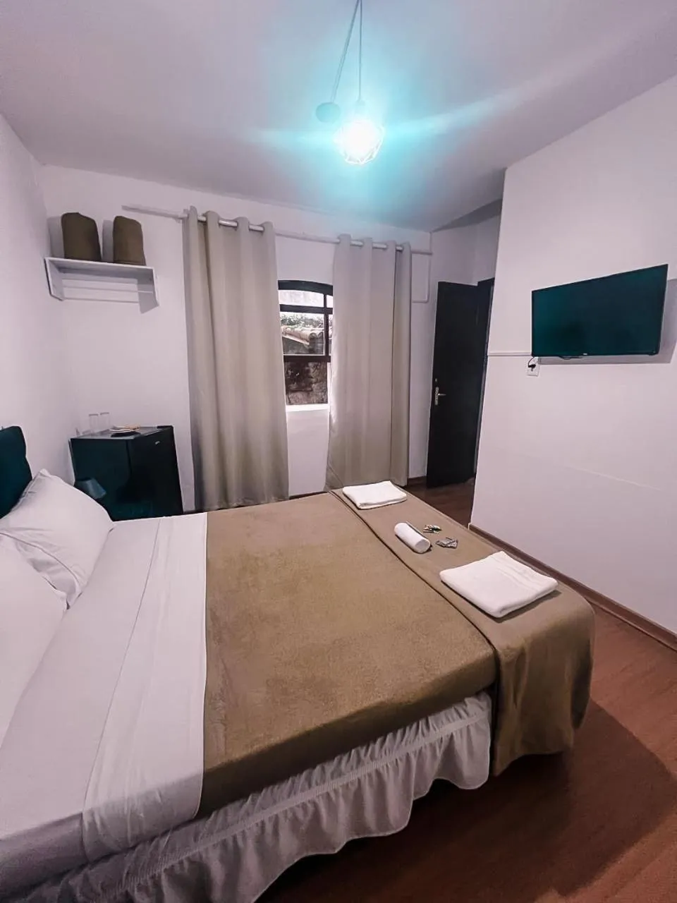 Bed in Pousada Casa Recanto da Serra