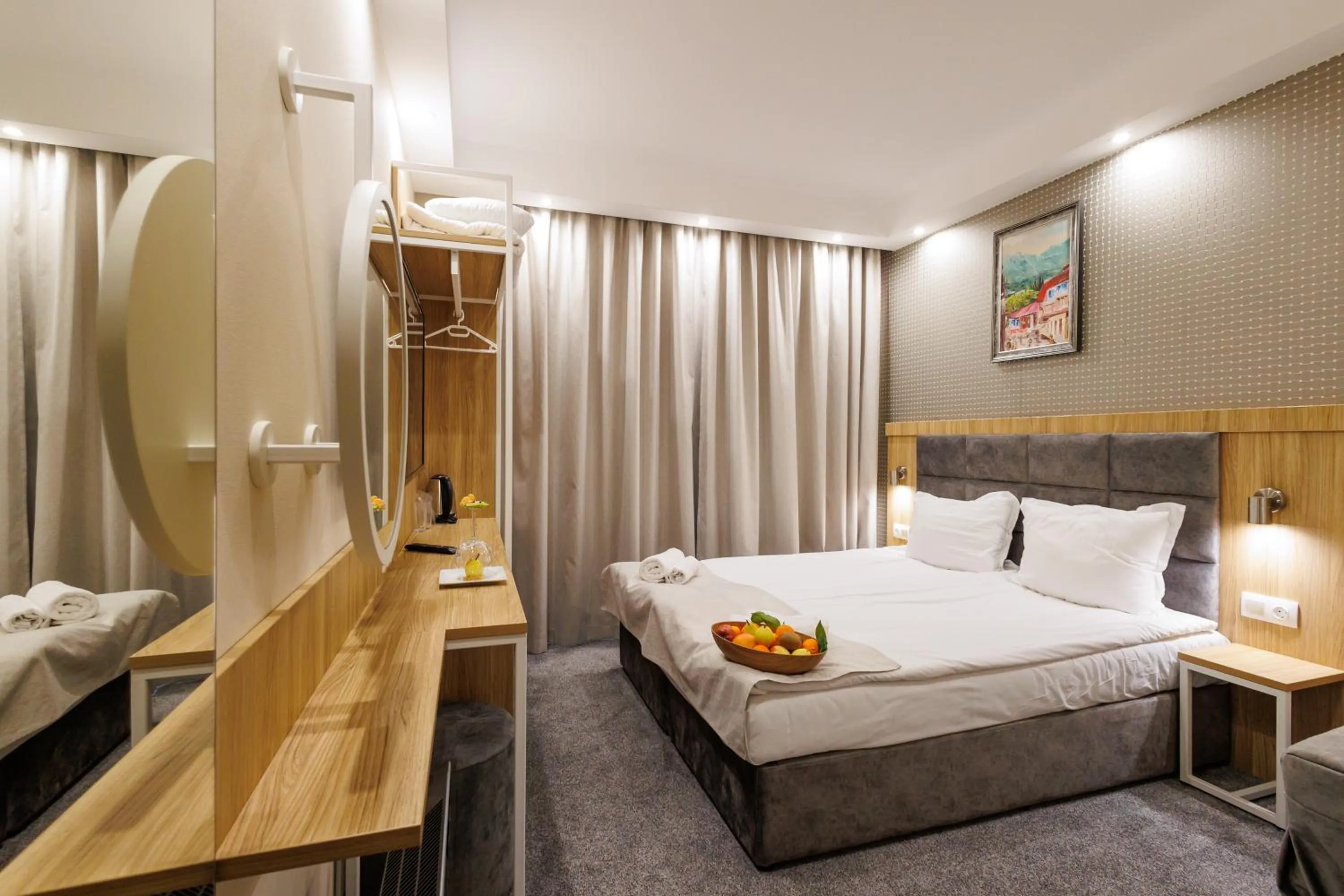 View (from property/room), Bed in Vihren Royal Palace