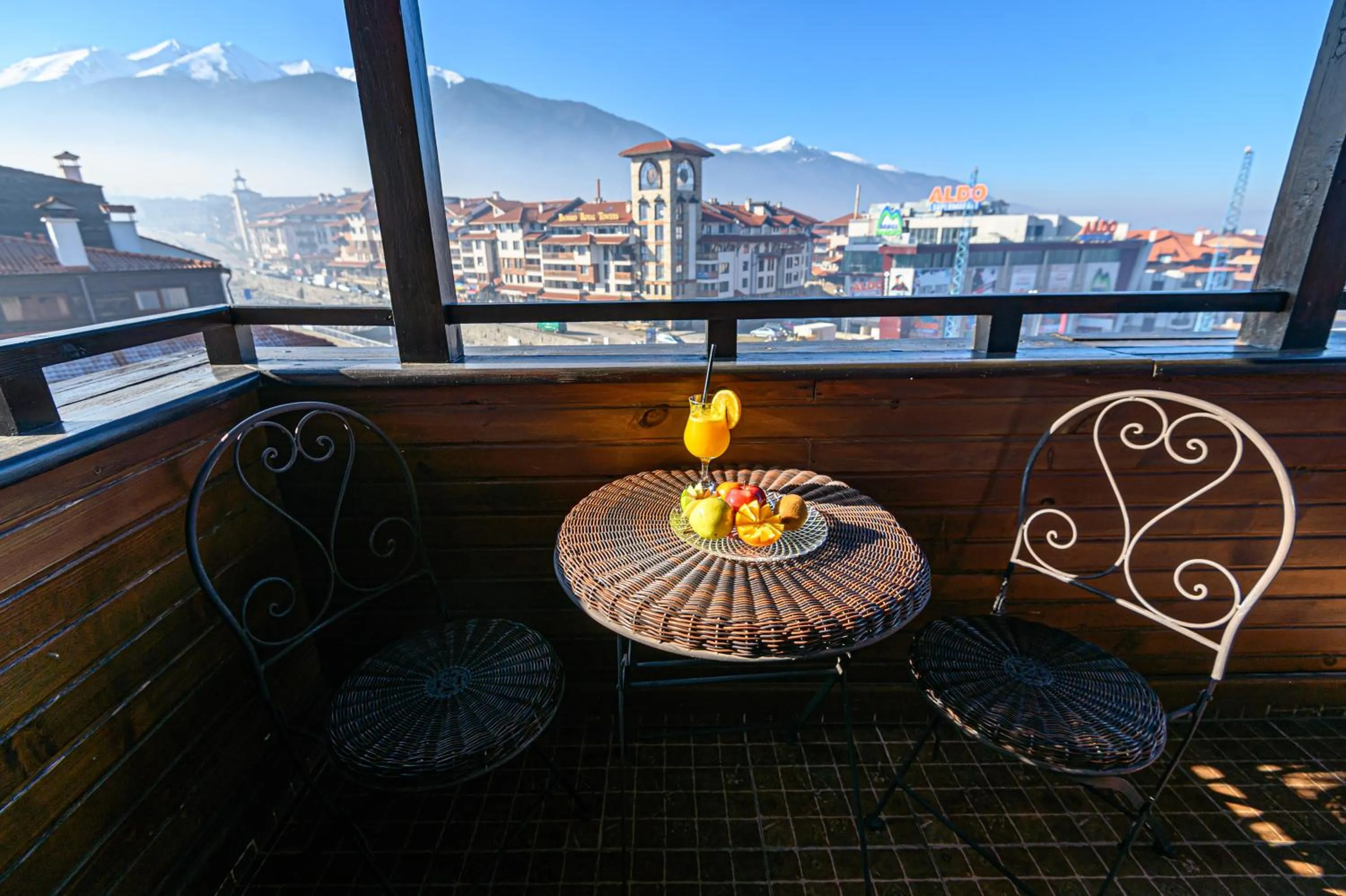 Balcony/Terrace in Vihren Royal Palace