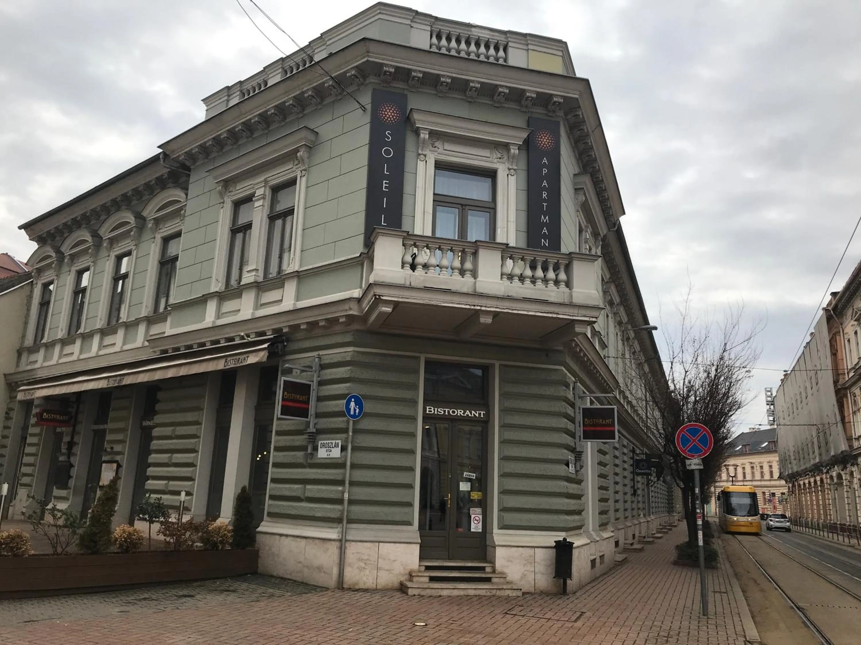 Property building in Soleil Apartman Szeged