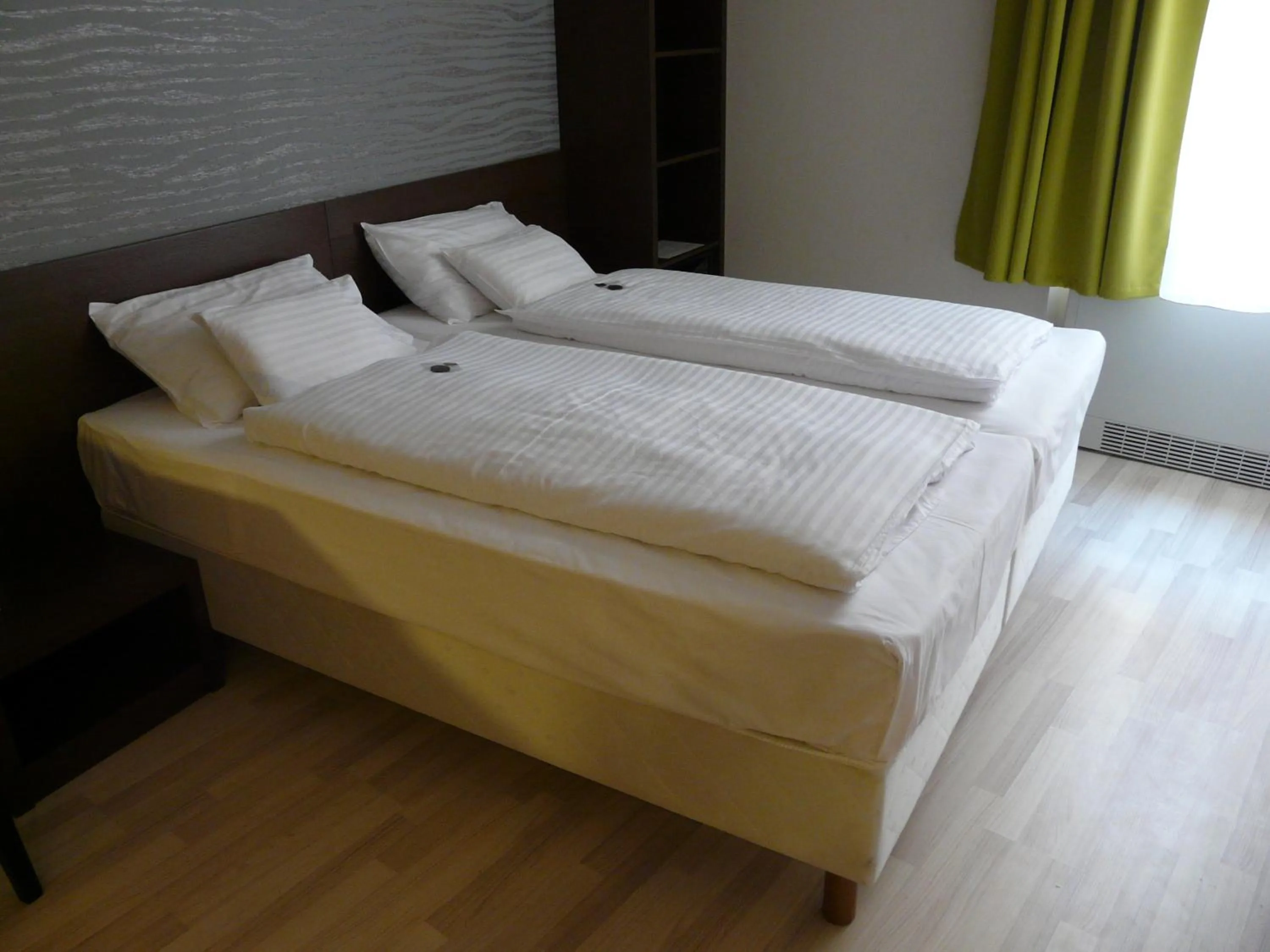 Bed in Soleil Apartman Szeged