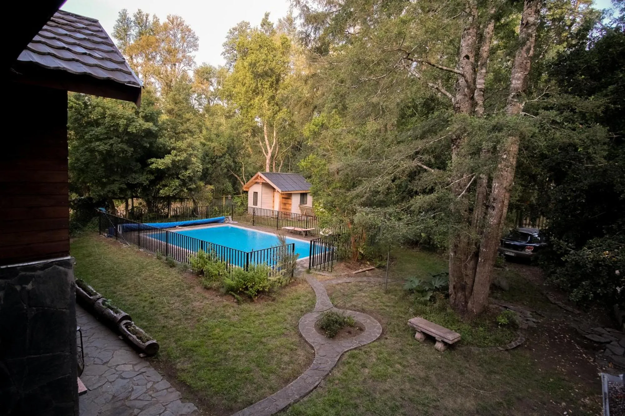 Garden view in Casa de Noah Bed & Breakfast
