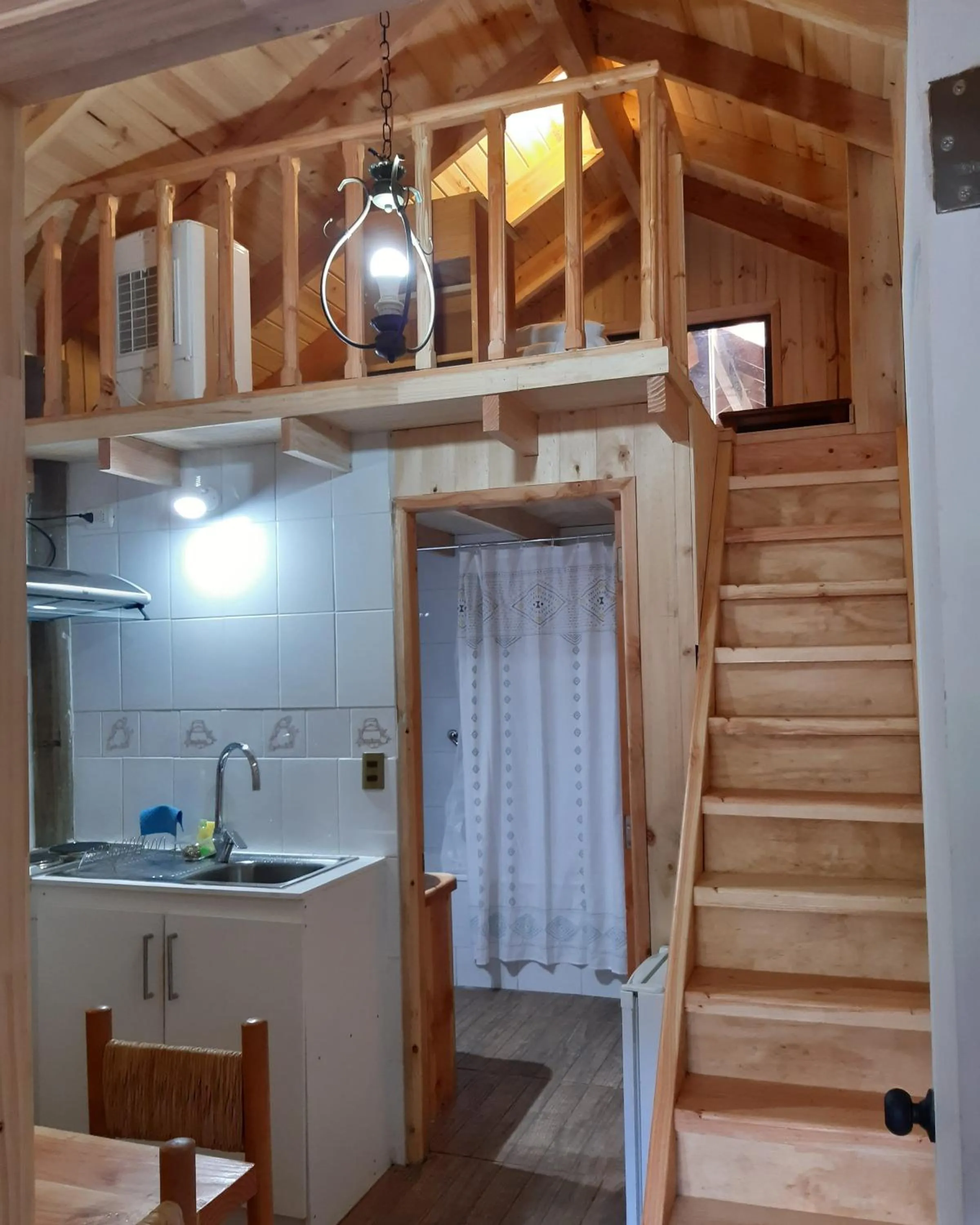 Kitchen or kitchenette in Casa de Noah Bed & Breakfast