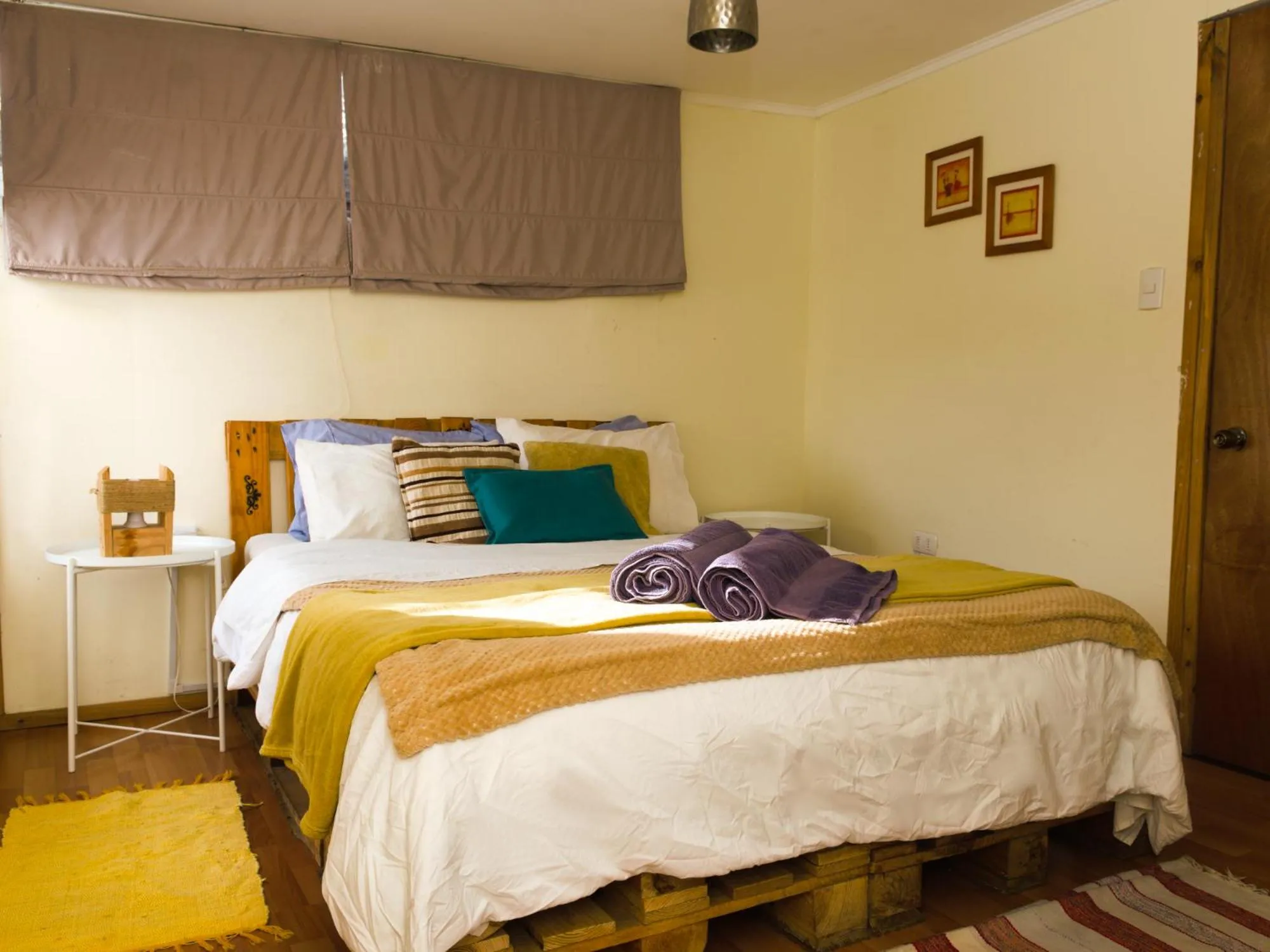 Bedroom, Bed in Hostal Mi Paz