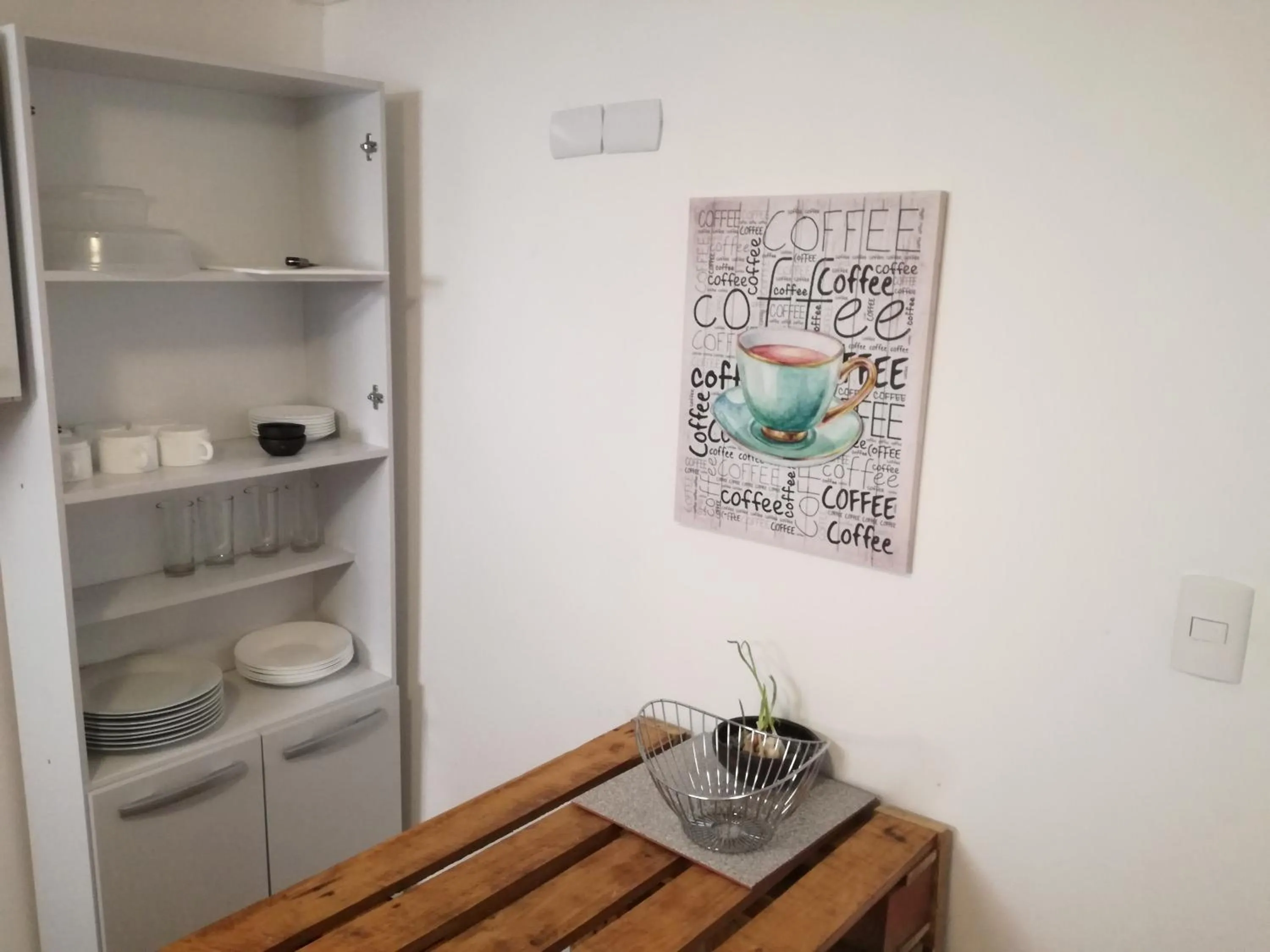 Kitchen or kitchenette in Hostal Mi Paz