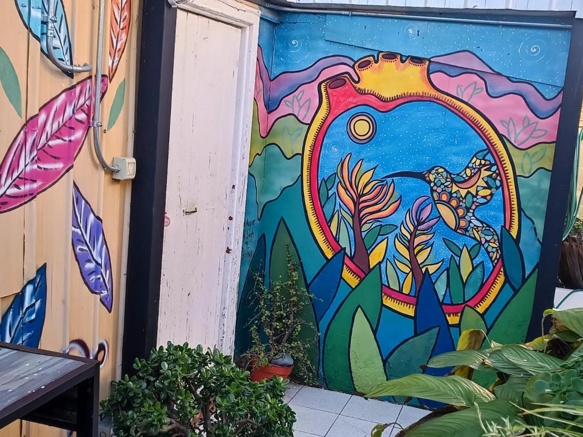 Facade/entrance in Hostal Mi Paz