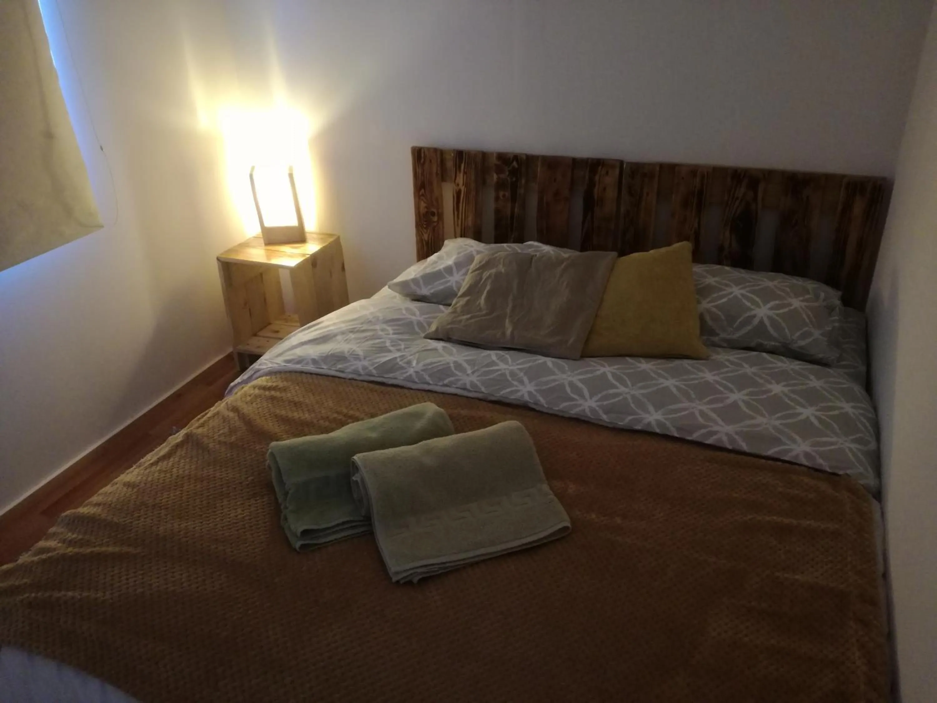 Bed in Hostal Mi Paz