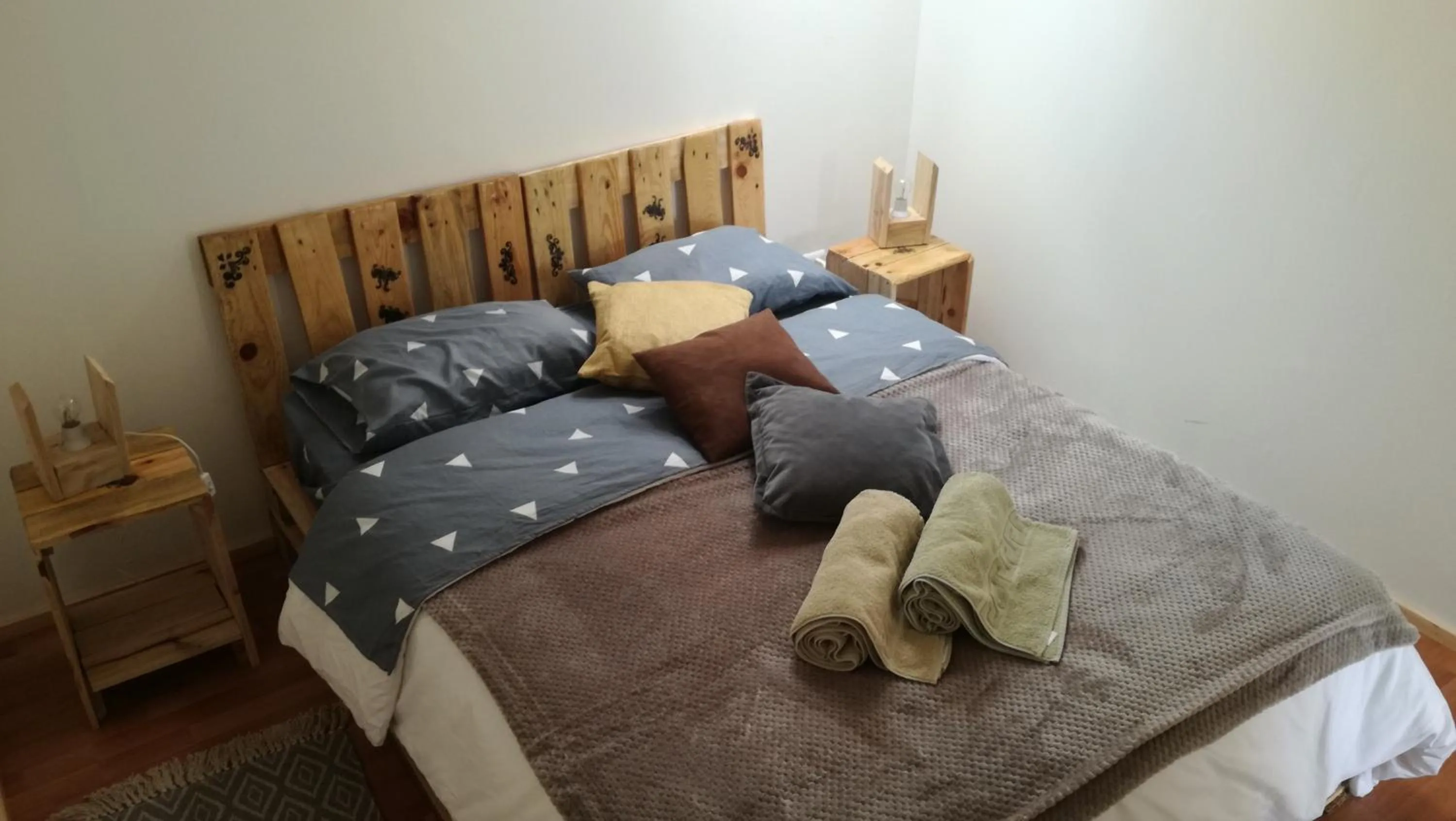 Bed in Hostal Mi Paz