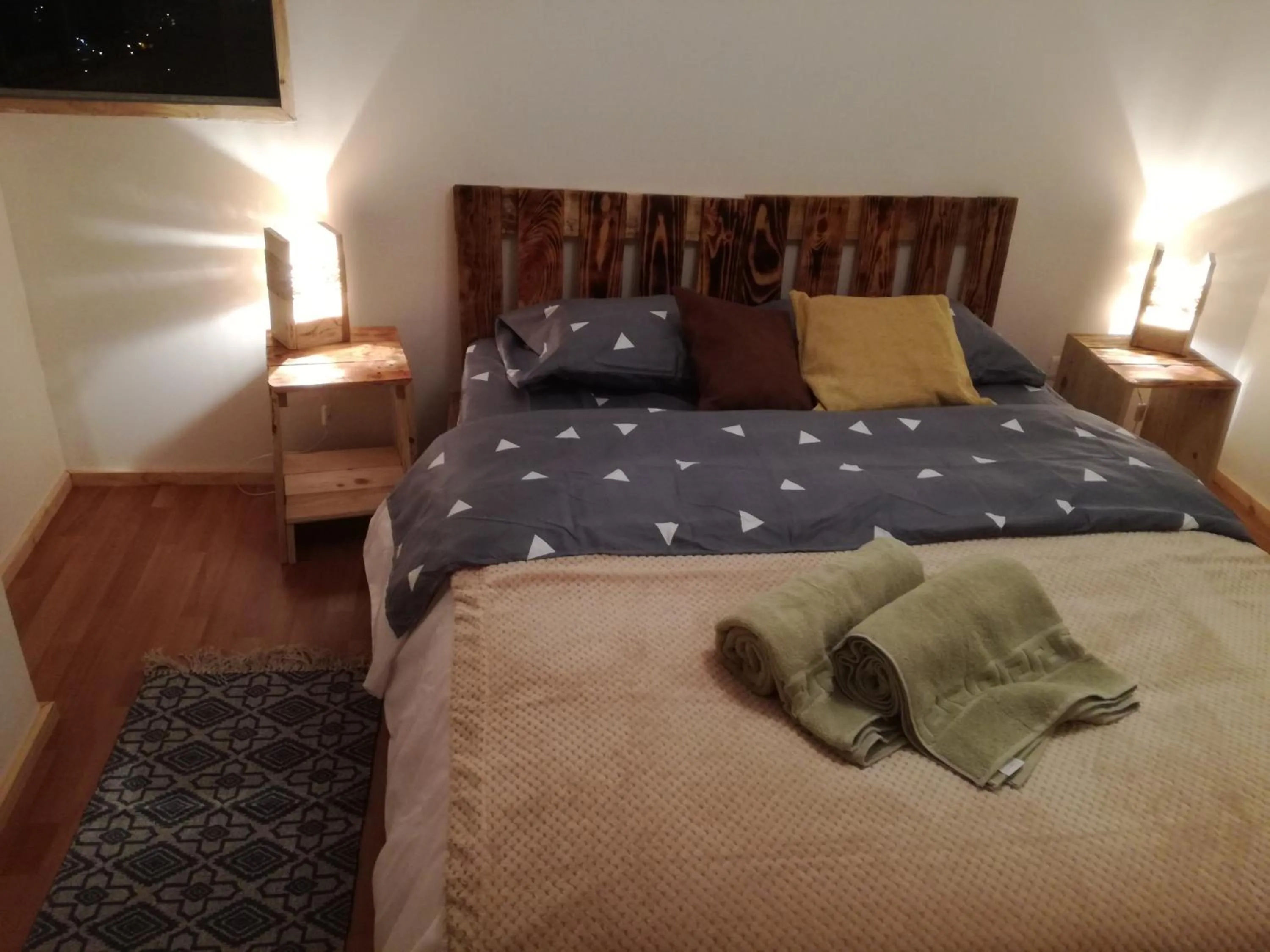 Bed in Hostal Mi Paz