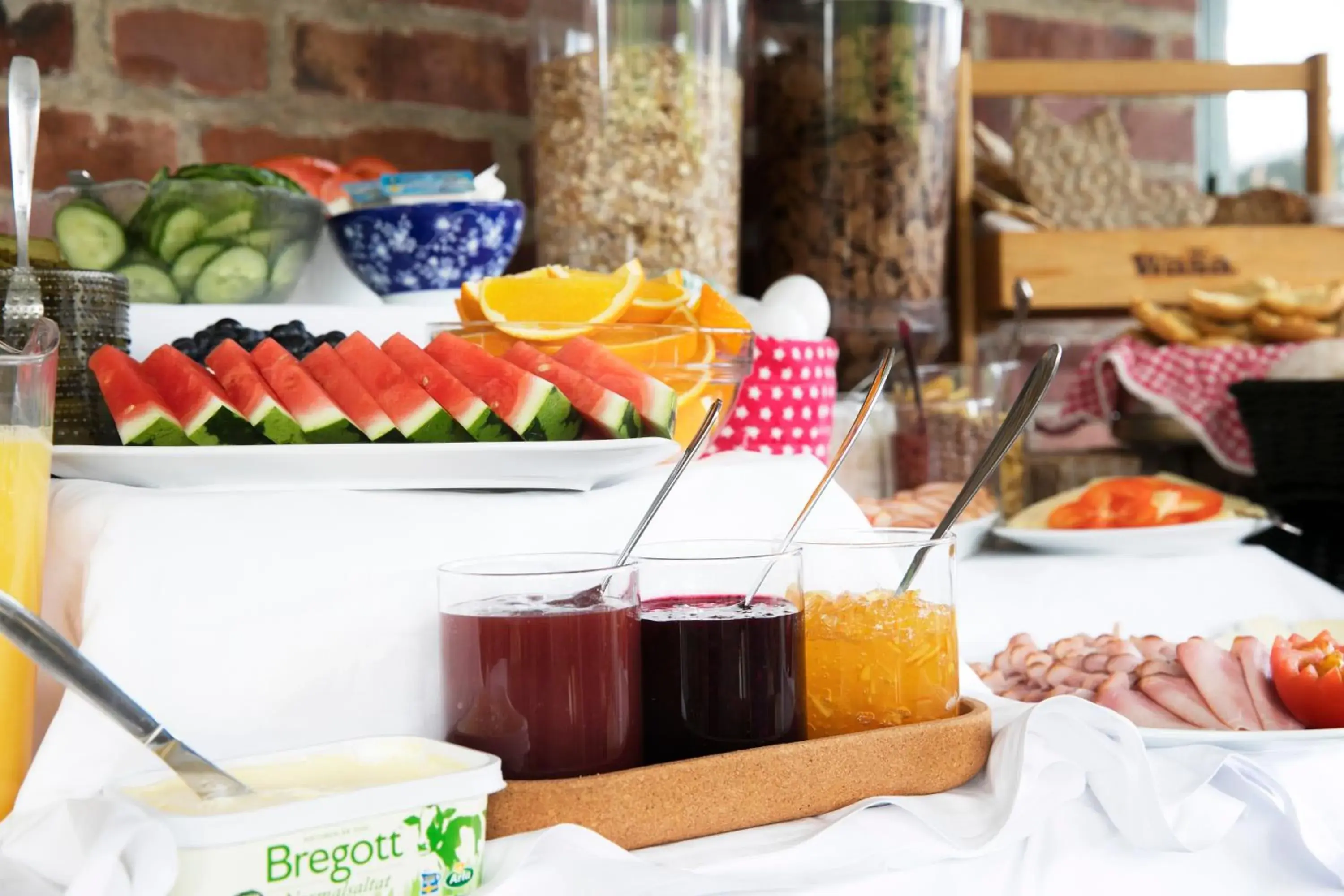 Breakfast in Kvibergs Vandrarhem - Hostel Breakfast in Kvibergs Vandrarhem - Hostel