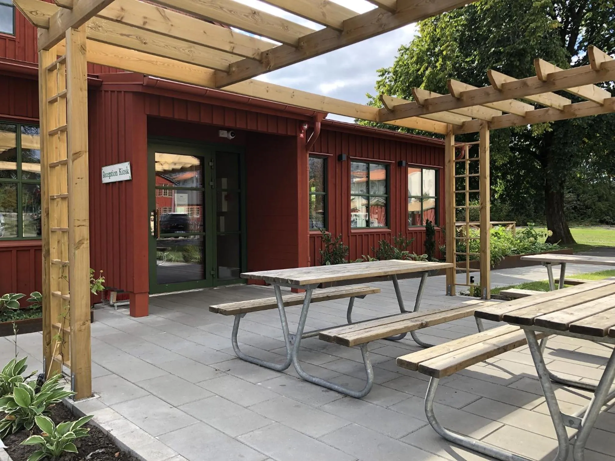 Property building in Kvibergs Vandrarhem - Hostel