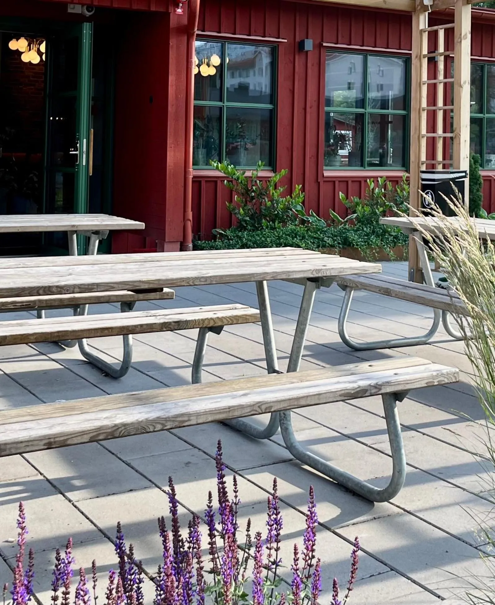Seating area in Kvibergs Vandrarhem - Hostel