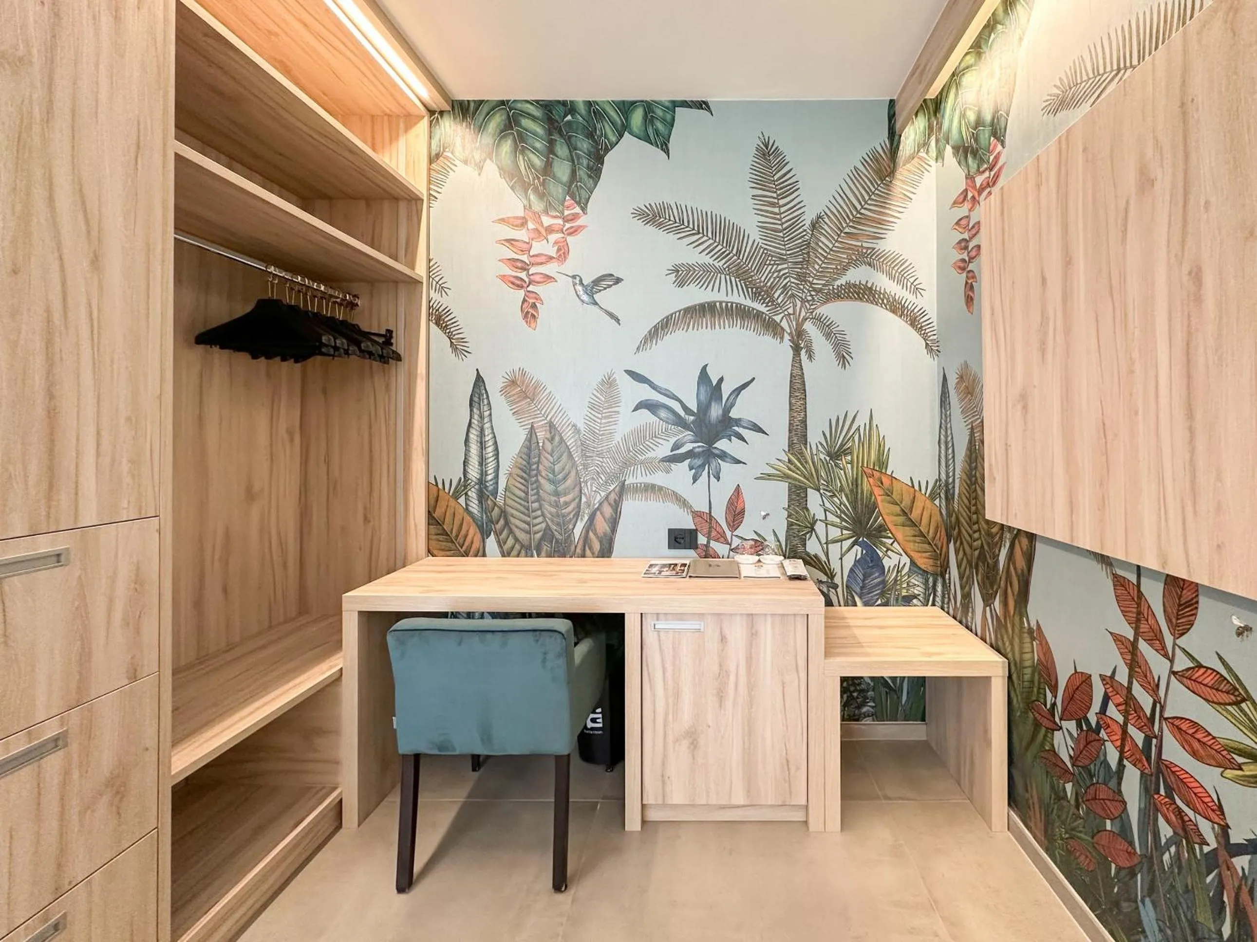 Kitchen or kitchenette in Bellettini Hotel