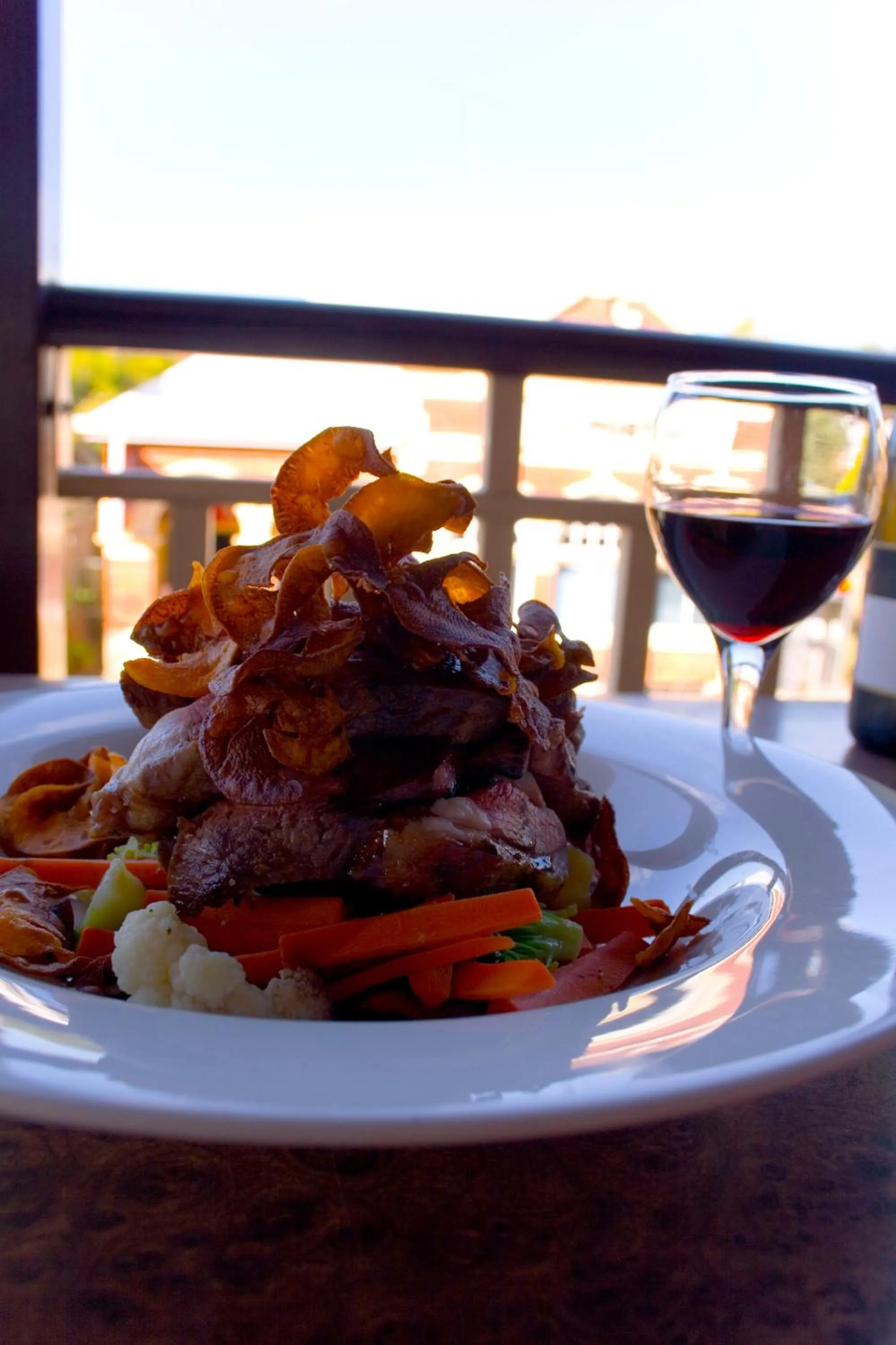 Food close-up in The Bridgetown Hotel