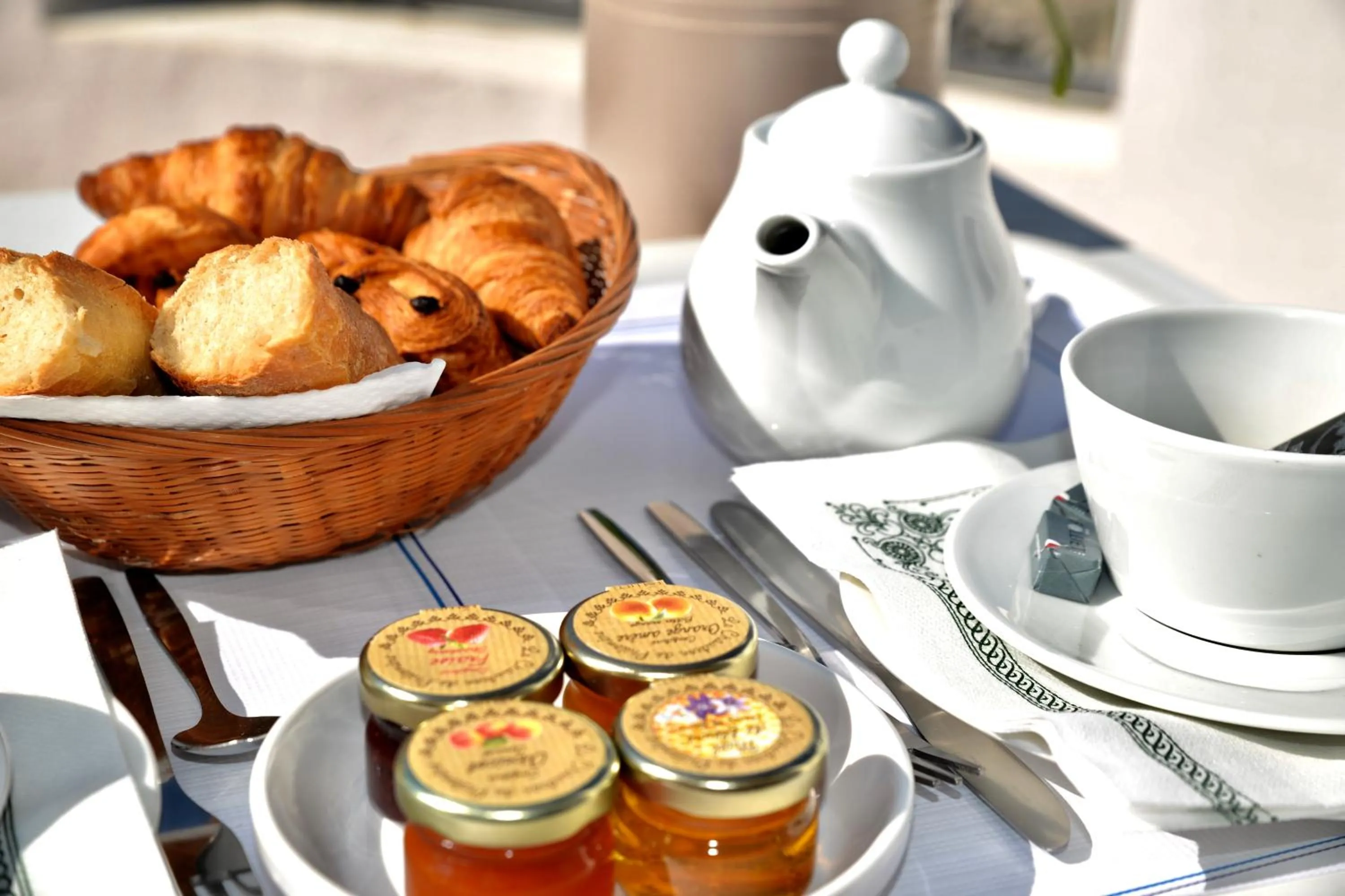 Breakfast in Auberge De La Calanque