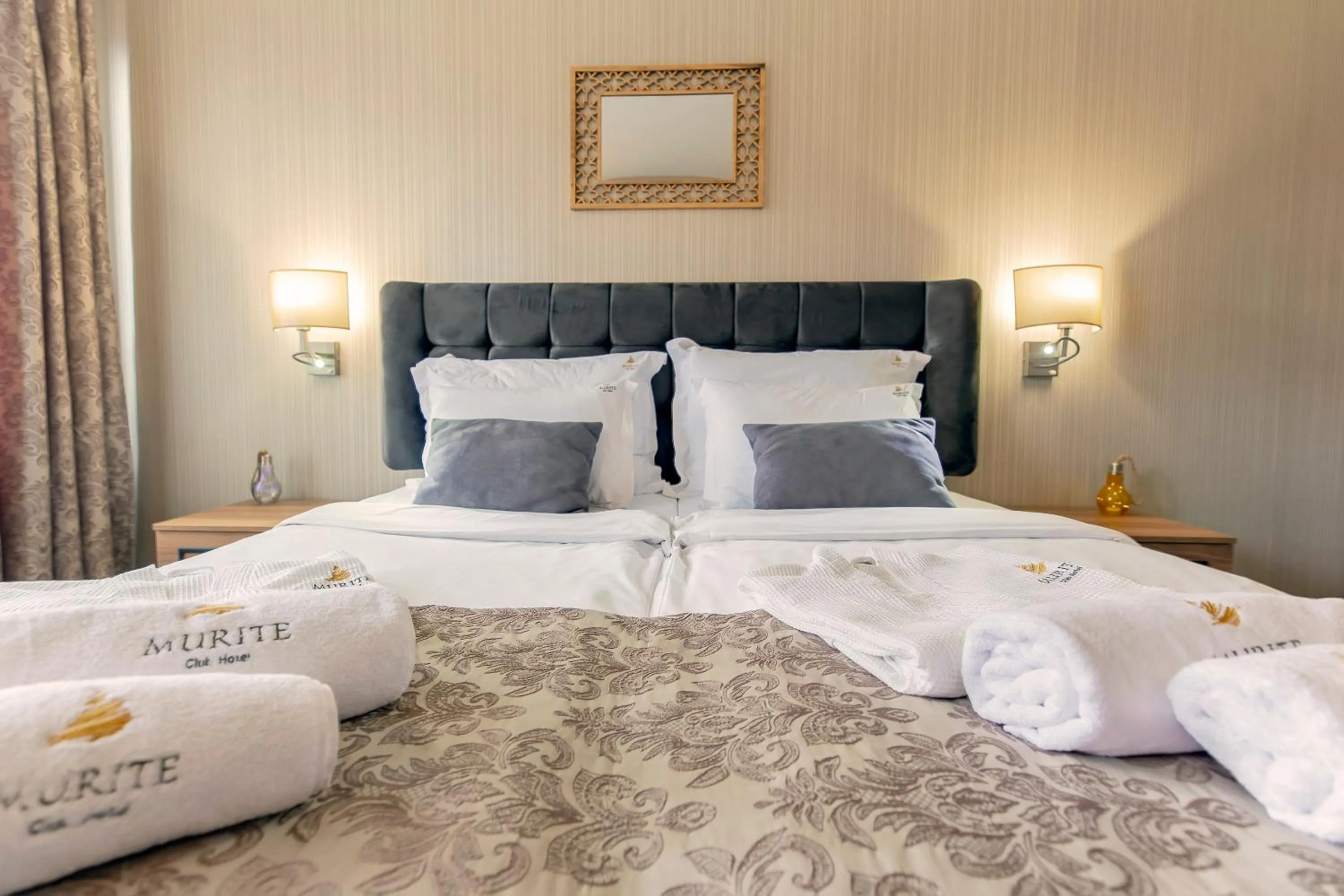 Bed in Murite Park Hotel