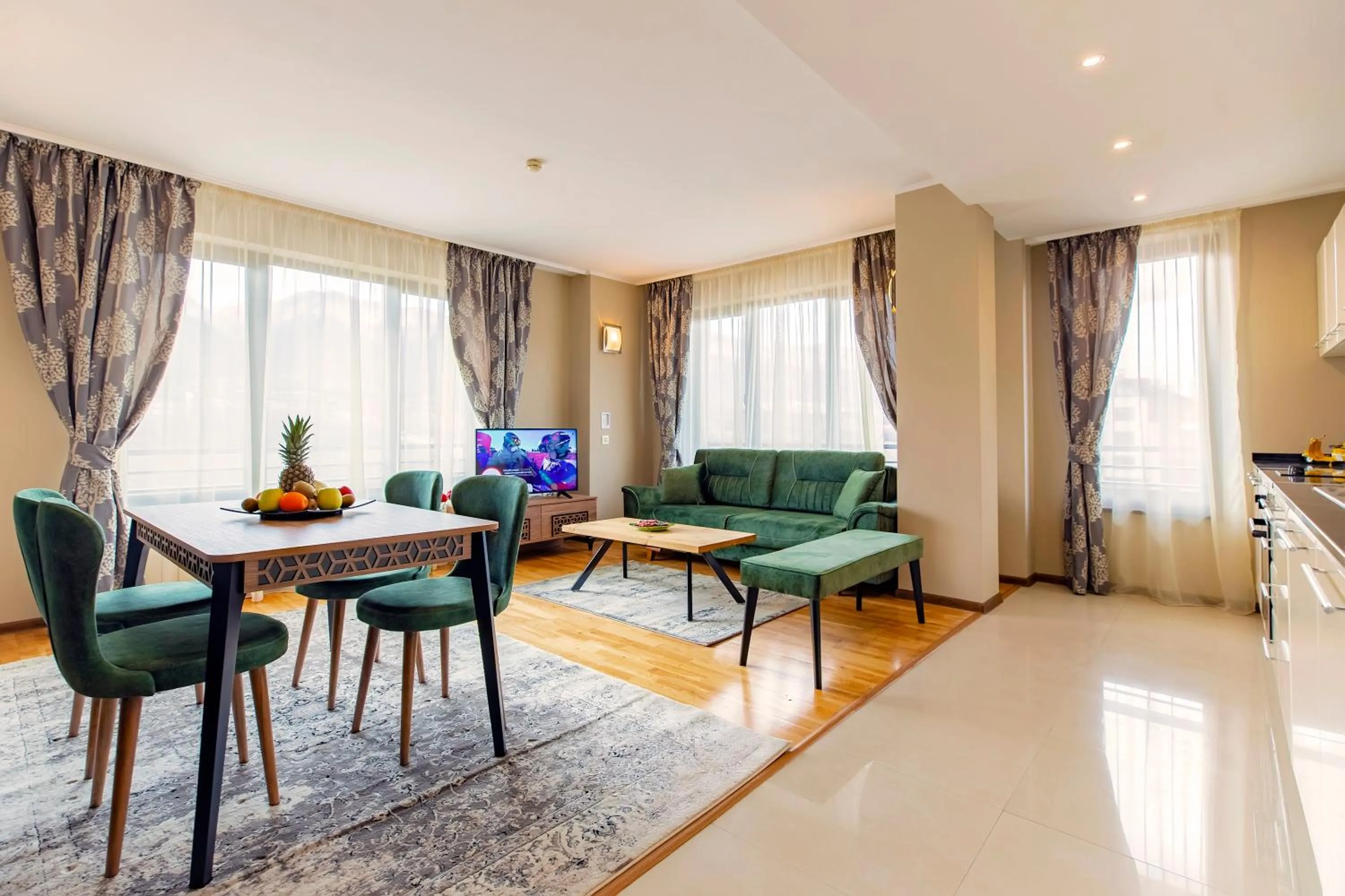 Living room in Murite Park Hotel