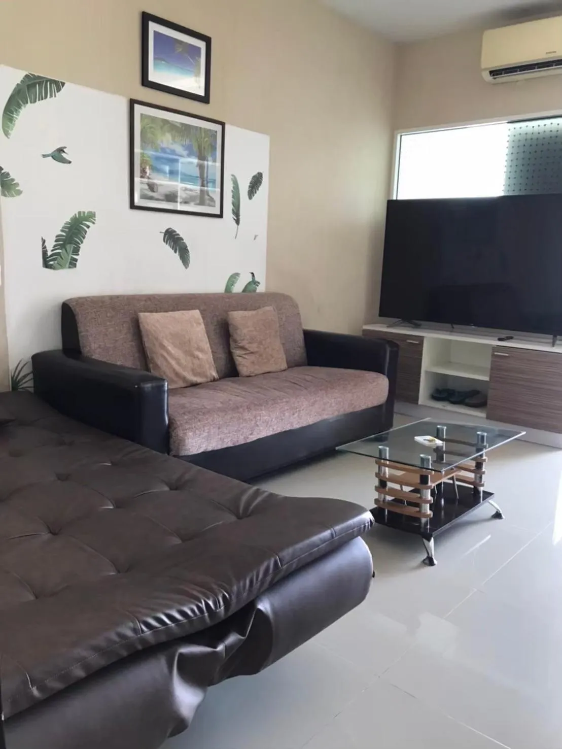 Living room in The Ozone Krabi Condotel