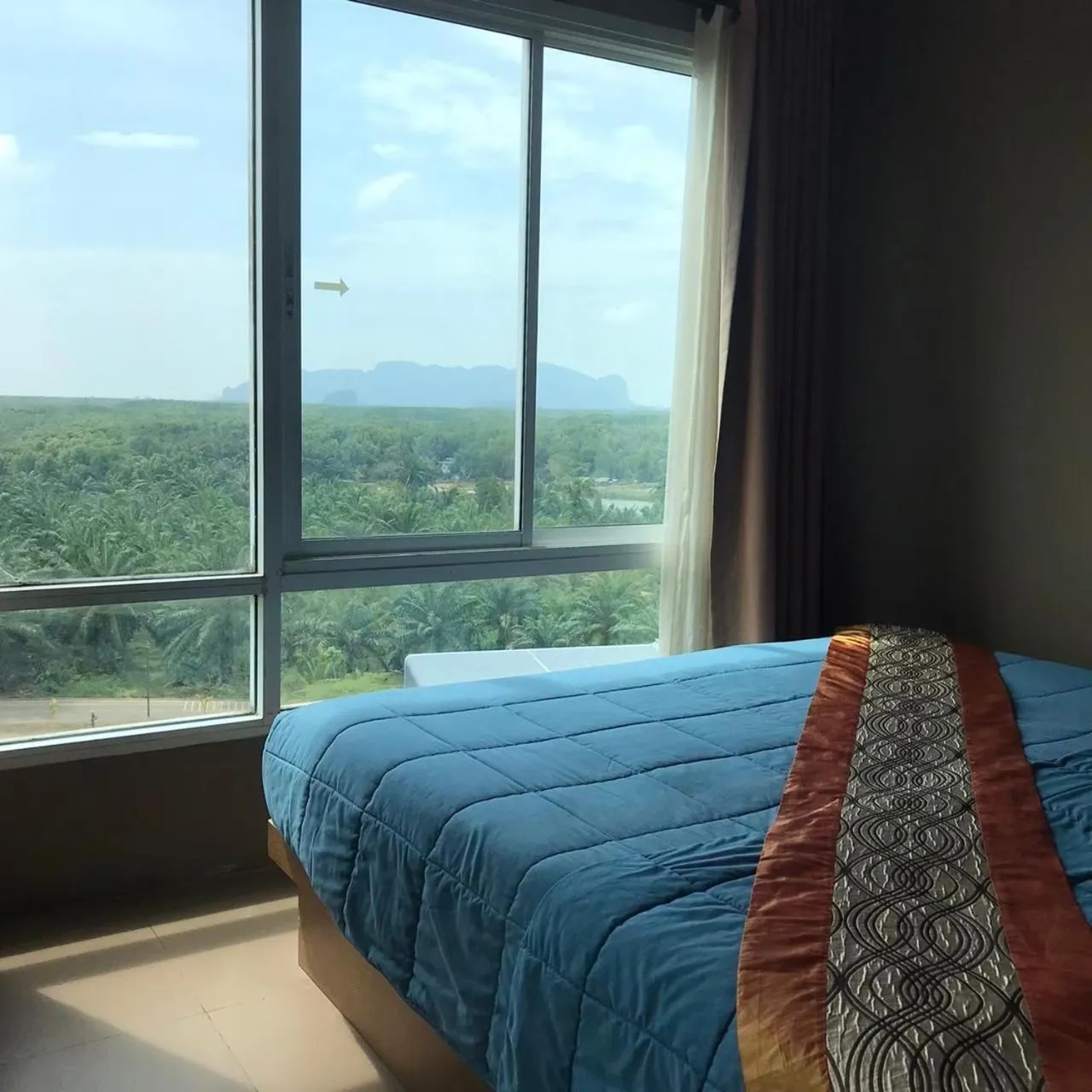 View (from property/room), Bed in The Ozone Krabi Condotel