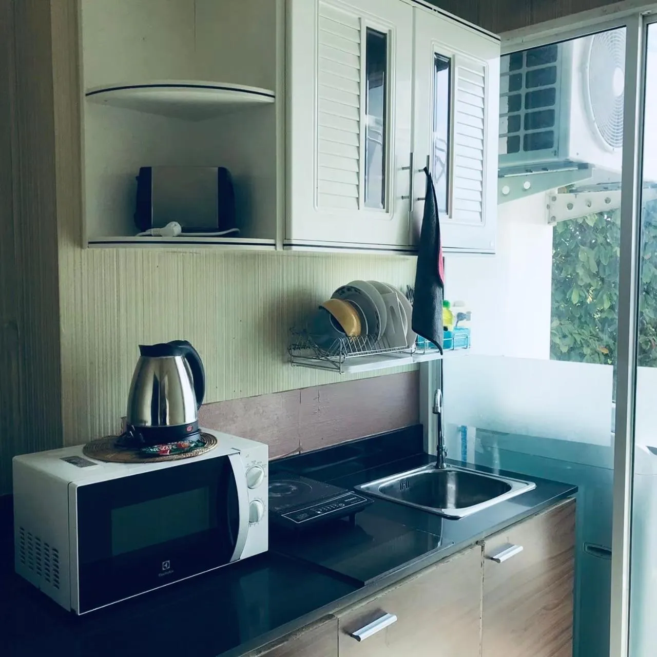 Kitchen or kitchenette in The Ozone Krabi Condotel