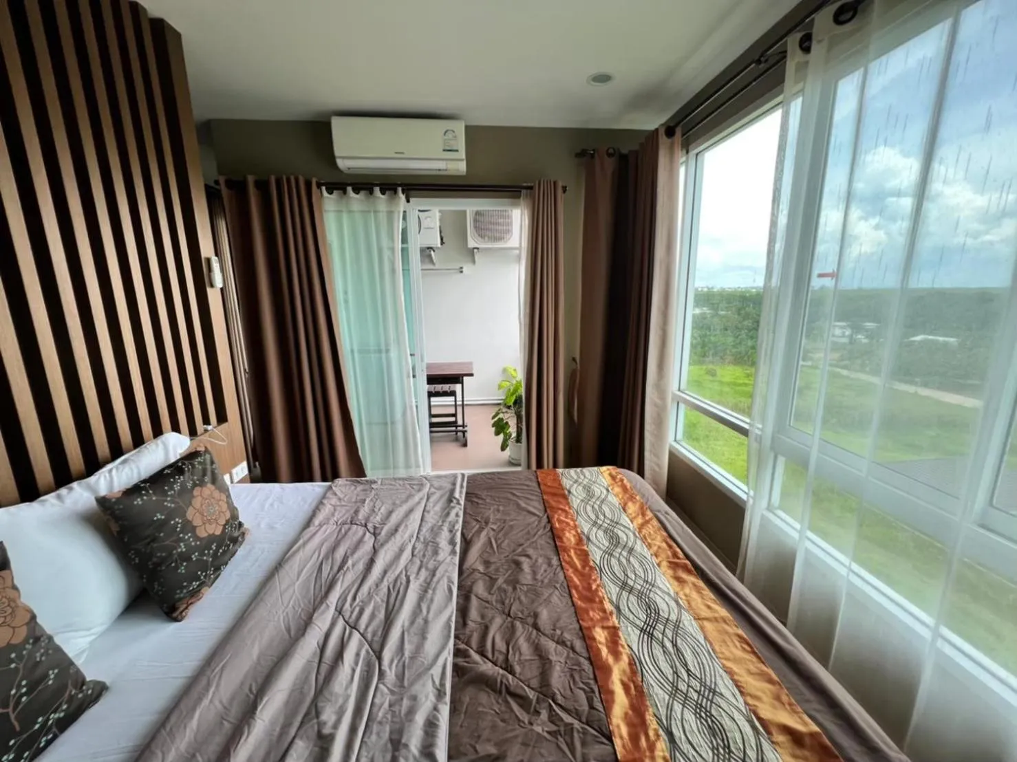 Bed in The Ozone Krabi Condotel