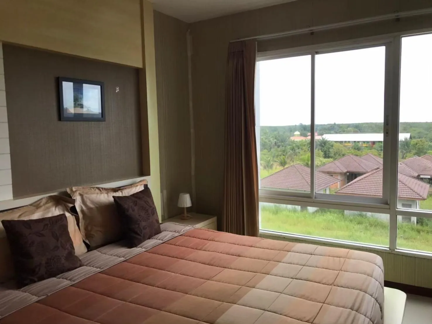 Bed in The Ozone Krabi Condotel