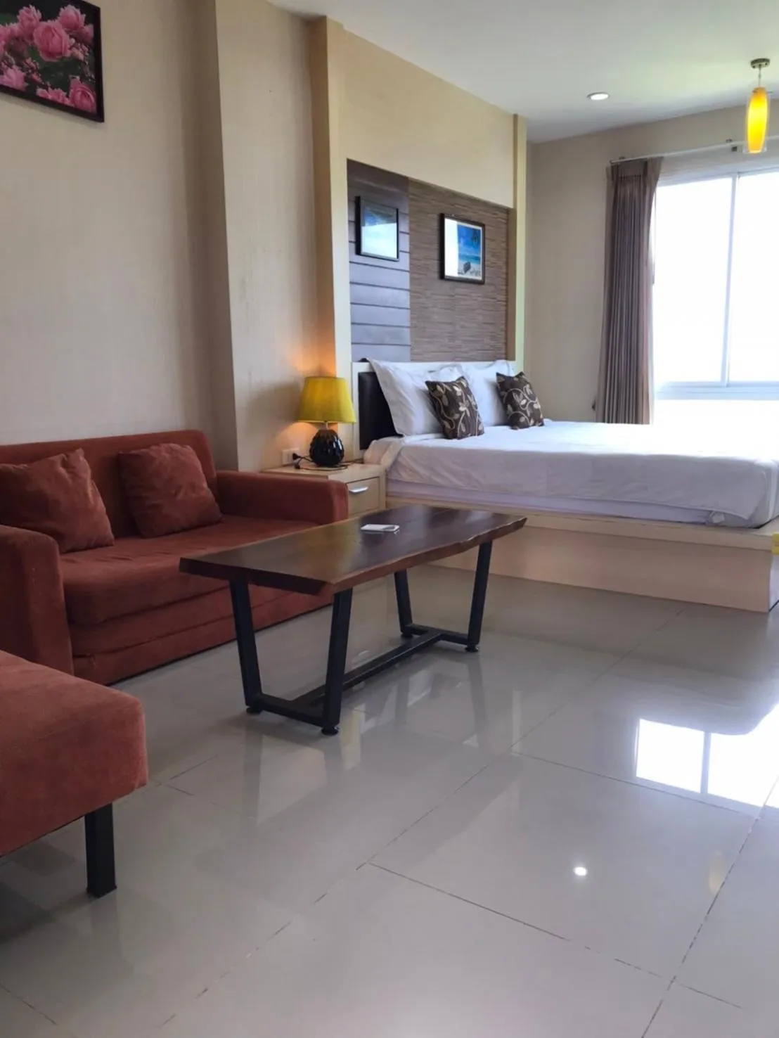 Photo of the whole room, Bed in The Ozone Krabi Condotel