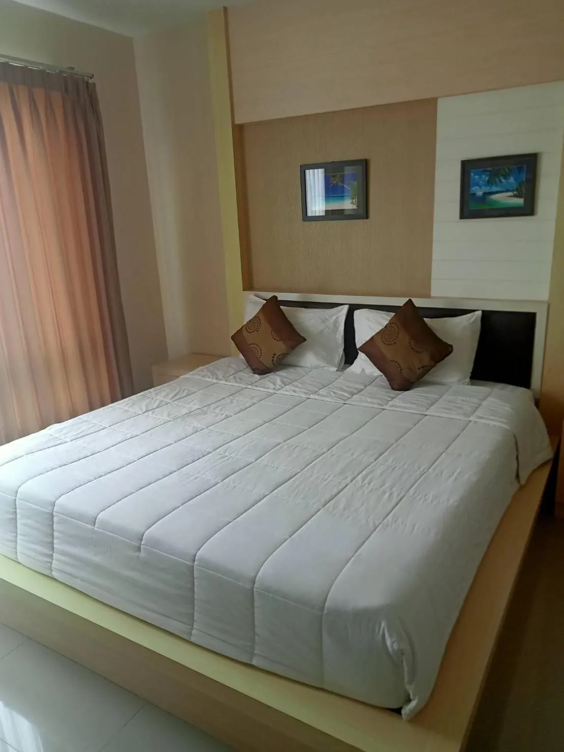 Bed in The Ozone Krabi Condotel