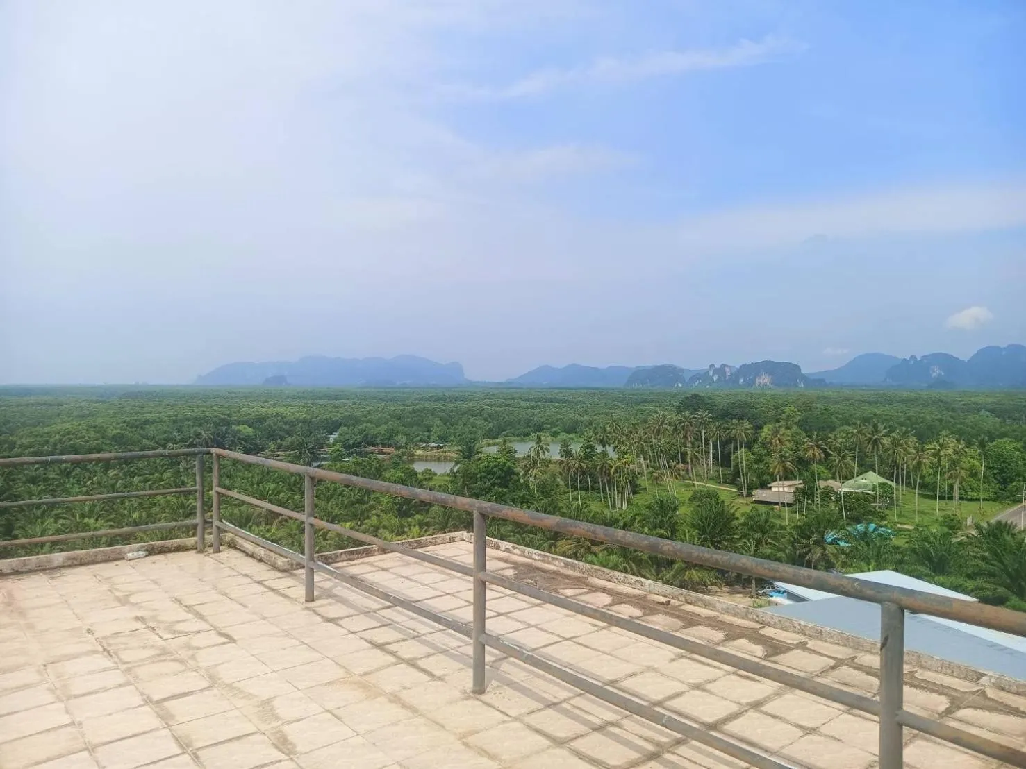 Mountain view in The Ozone Krabi Condotel