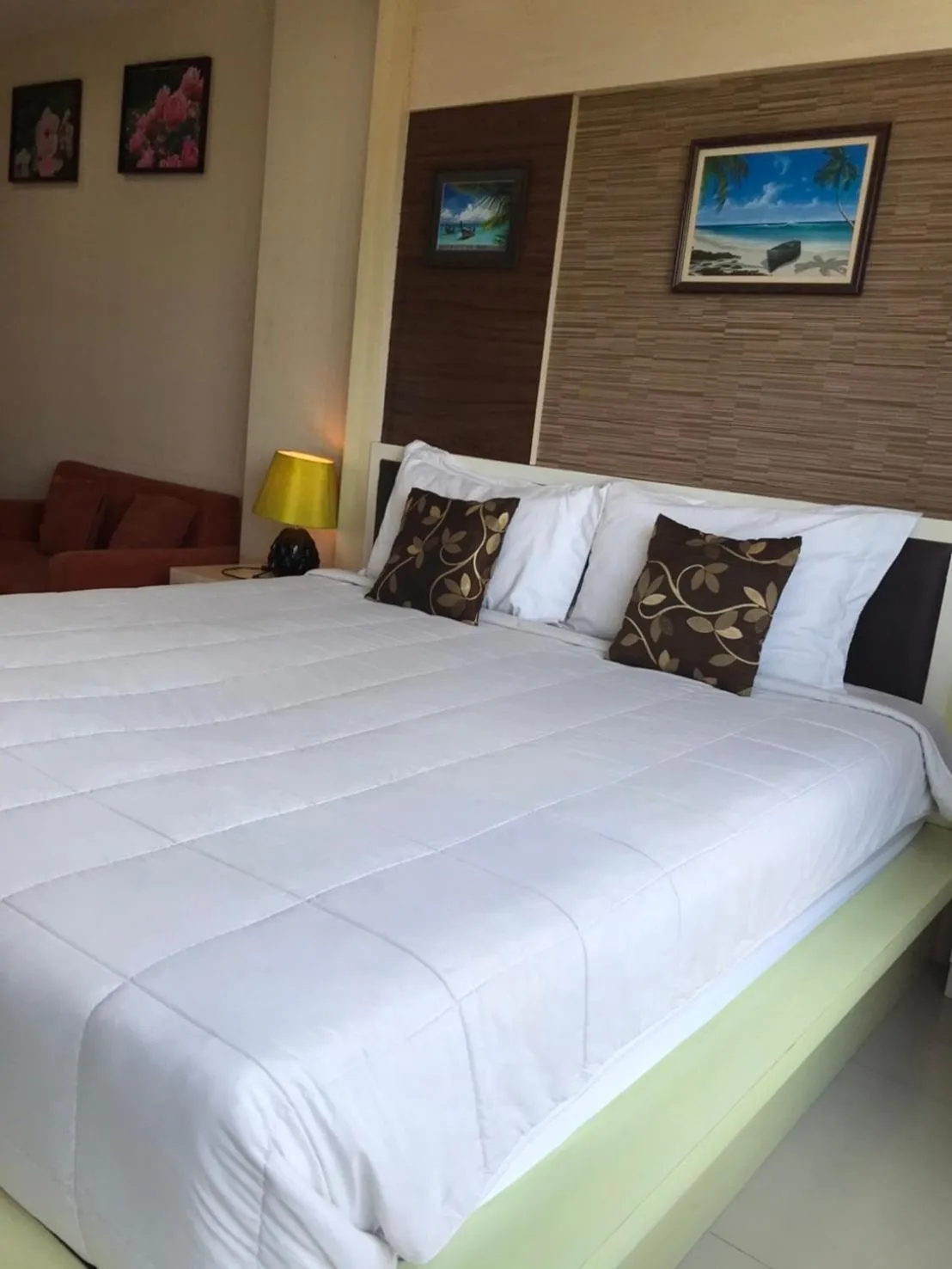 Bed in The Ozone Krabi Condotel
