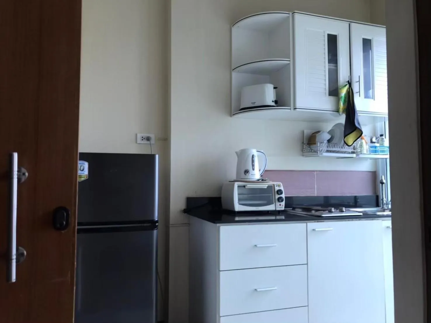 Kitchen or kitchenette in The Ozone Krabi Condotel