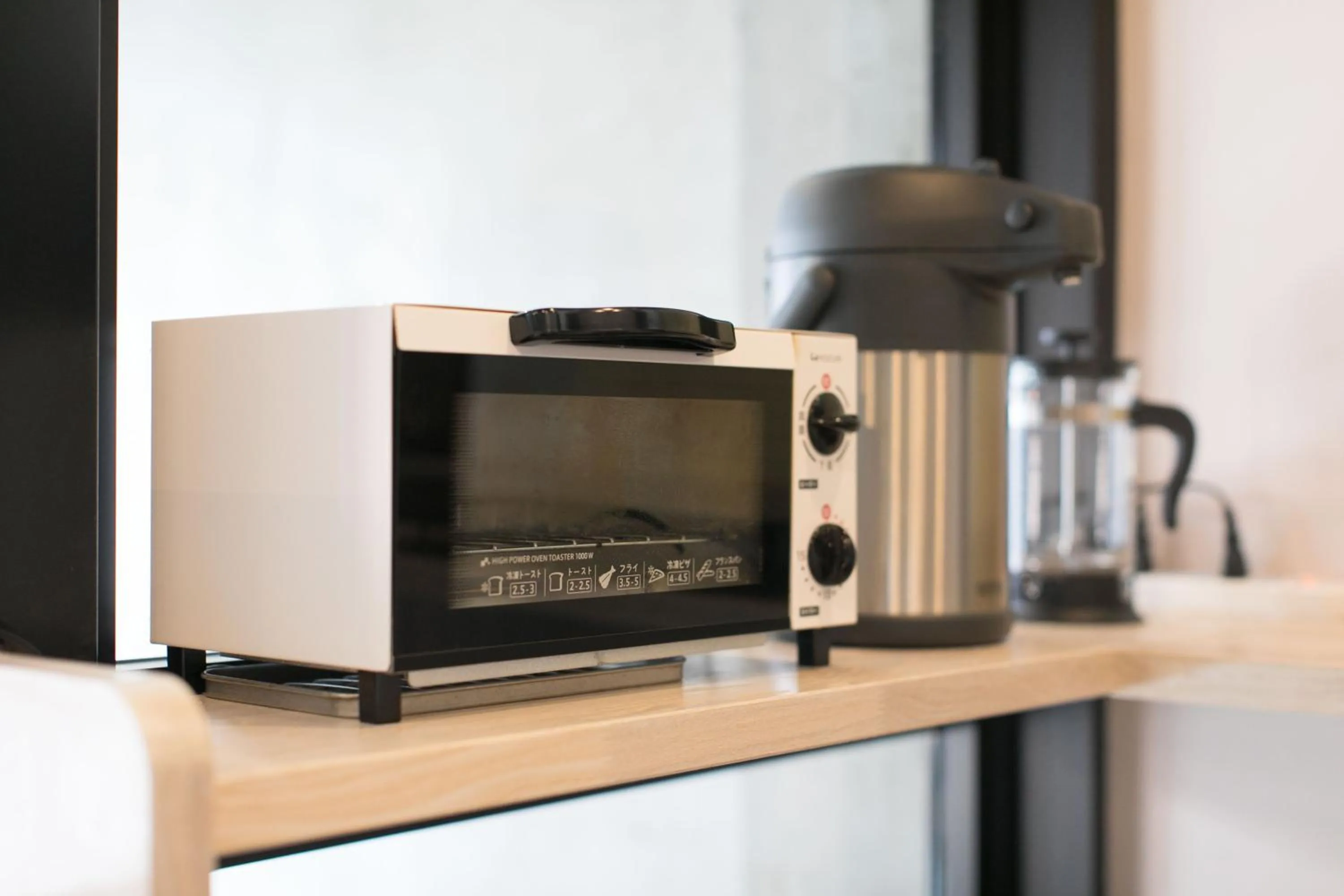 Communal kitchen in hostel DEN