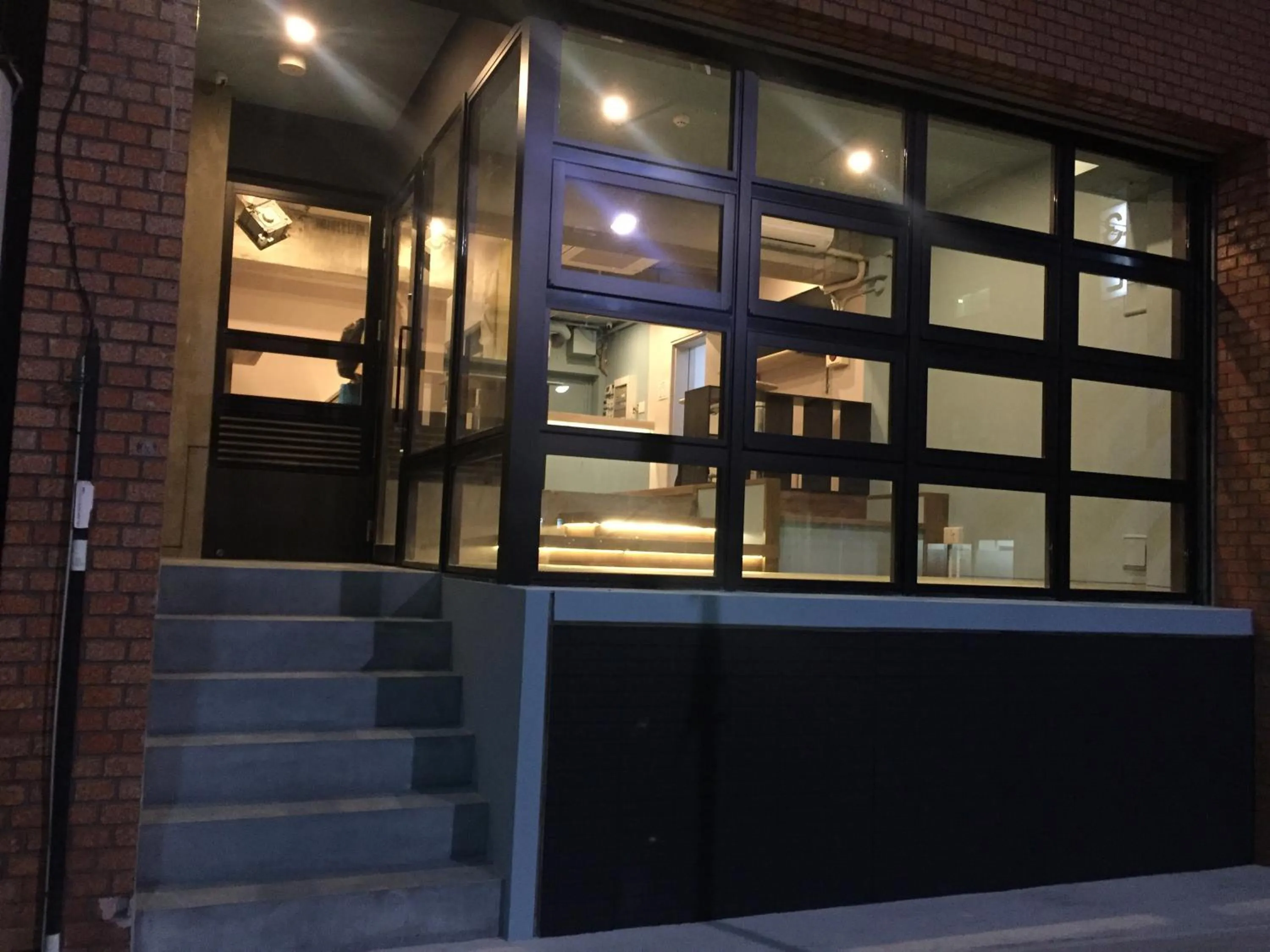 Facade/entrance in hostel DEN